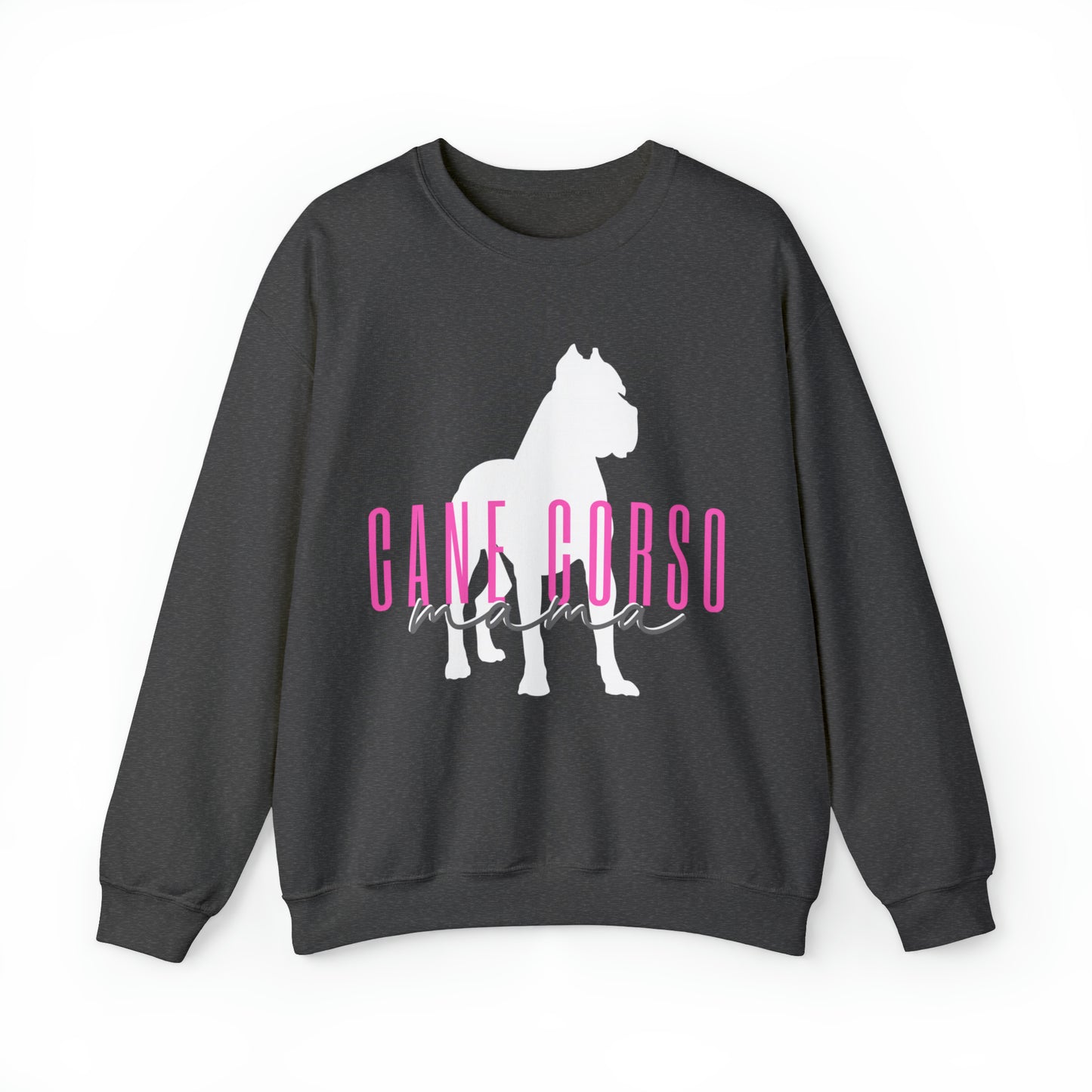 dark grey cane corso sweatshirt