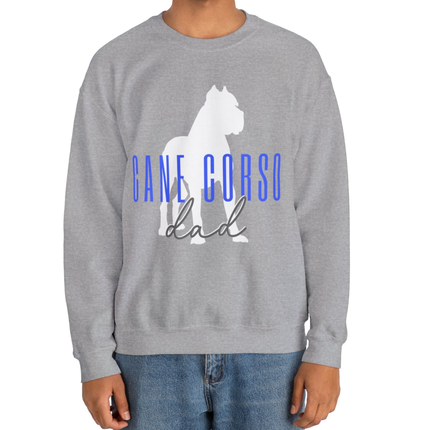 Cane Corso dad Crewneck Sweater