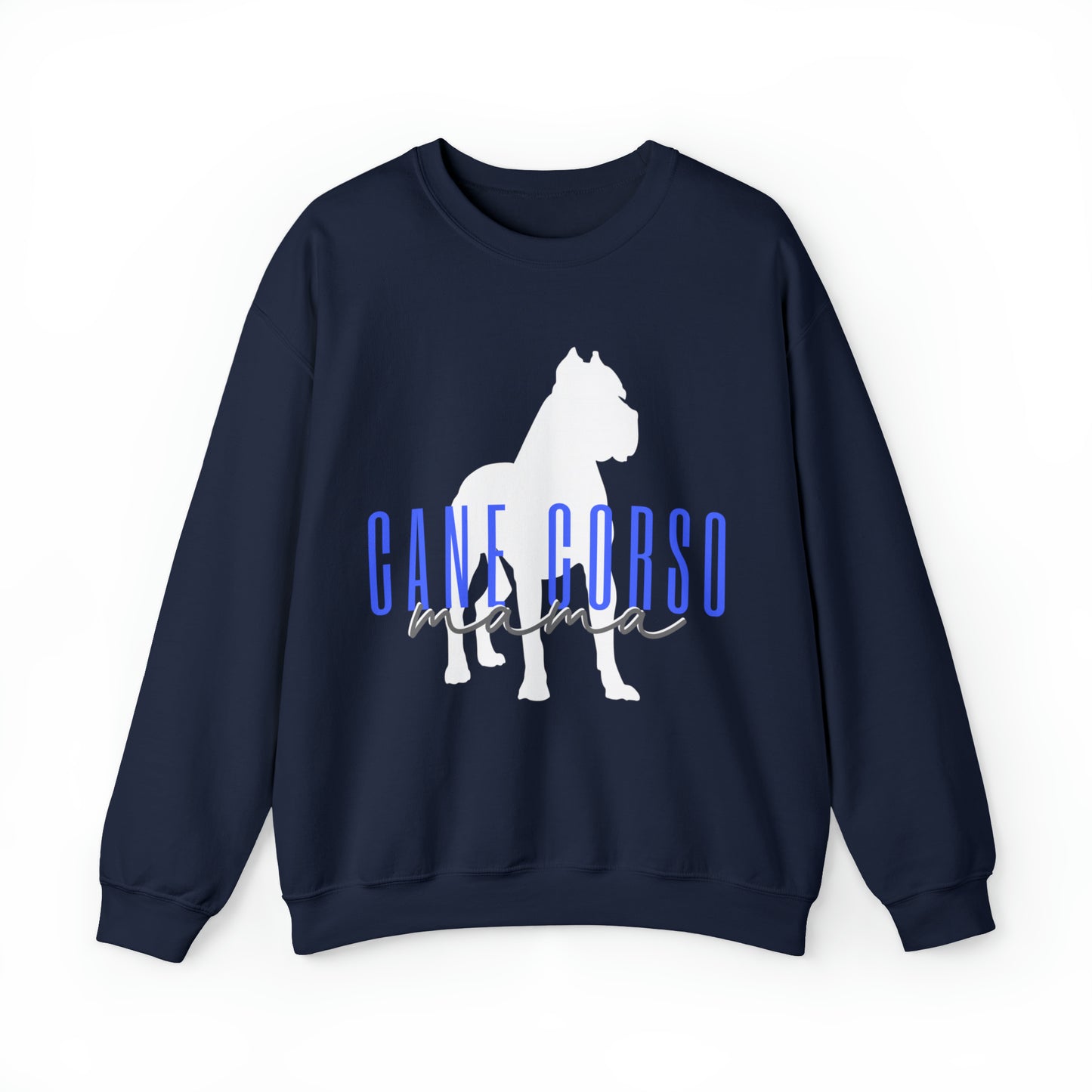 navy cane corso sweatshirt