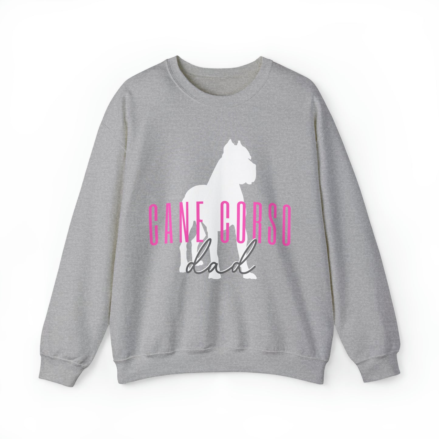 sport grey cane corso dad sweater