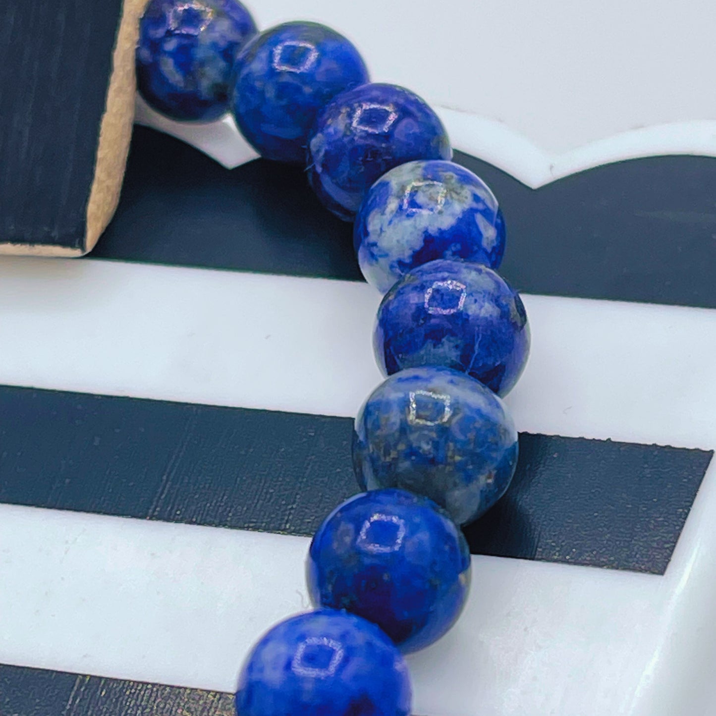 Dog Dad Mala Bracelet - Lapis Lazuli