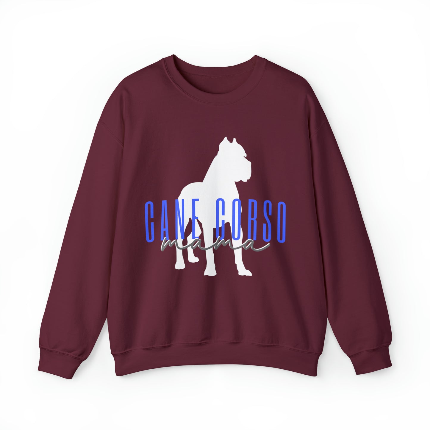 burgundy cane corso sweatshirt