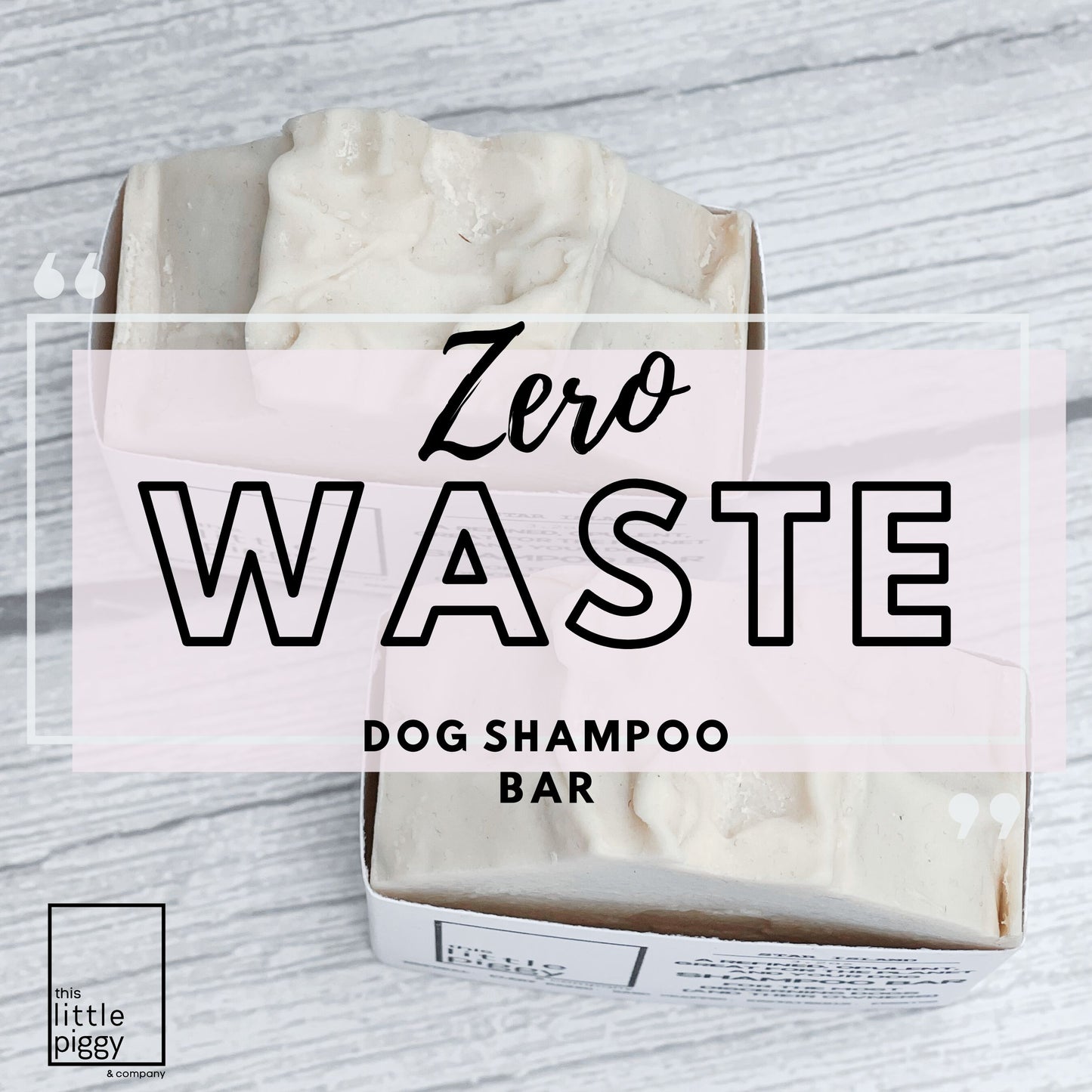 Zero Waste Dog Shampoo Bar 3.2oz - Star Island