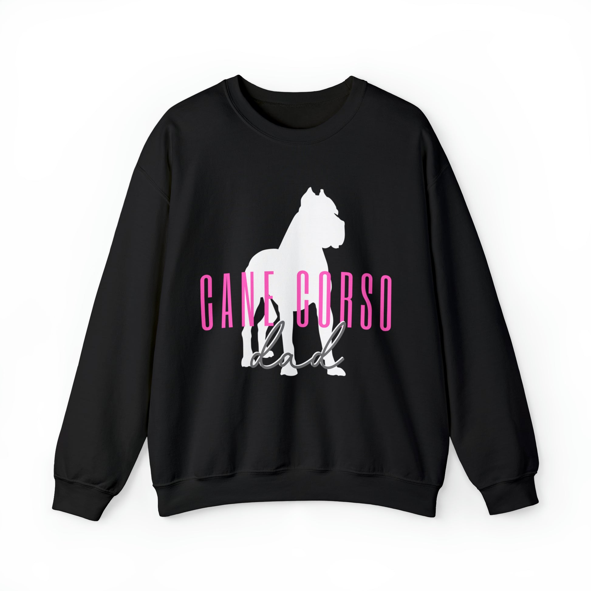 black cane corso dad sweatshirt