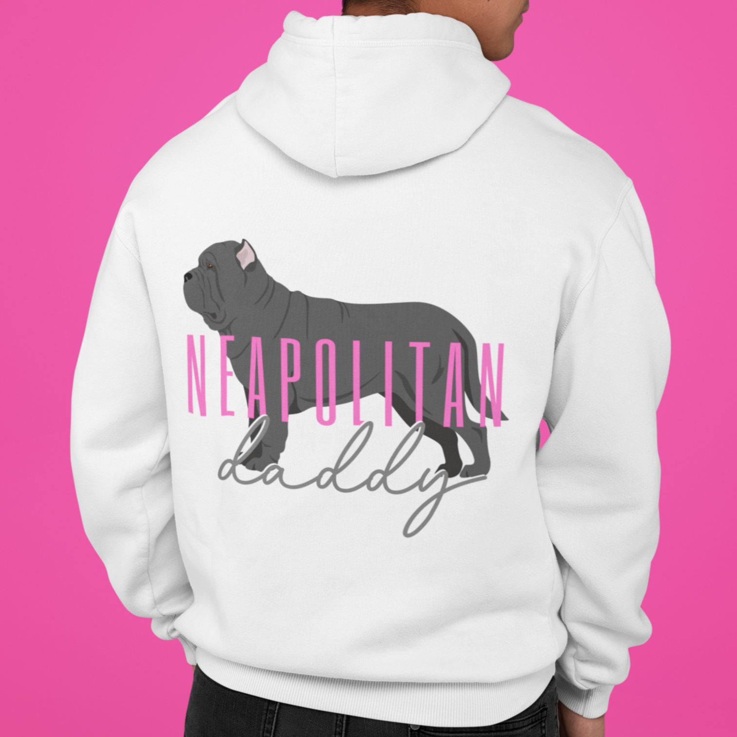 Custom Neapolitan Mastiff Daddy Hoodie | Neapolitan Dad Sweater | Custom Neapolitan Dad Sweatshirt | Custom Gift for Neapolitan Mastiff Dad,dog dad gifts,dog dad shirt,best dog dad ever,dog gift,Neapolitan Mastiff,Neapolitan,Mastiff shirt,Mastiff gifts,Mastiff tshirt,Mastiff t-shirt,Mastiff dad,Mastiff gift,Mastiff dog