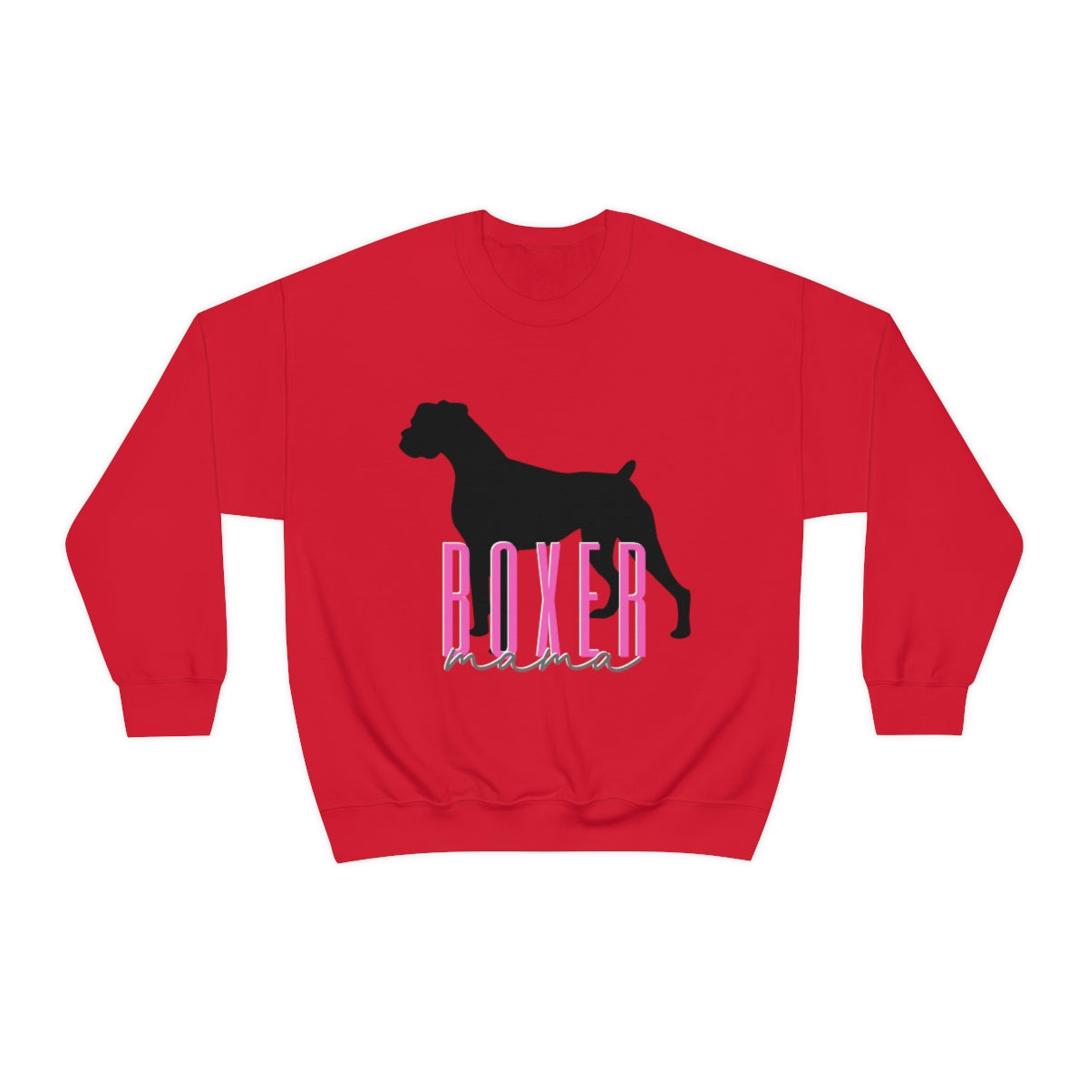 Boxer mama Crewneck Sweater - Customizable