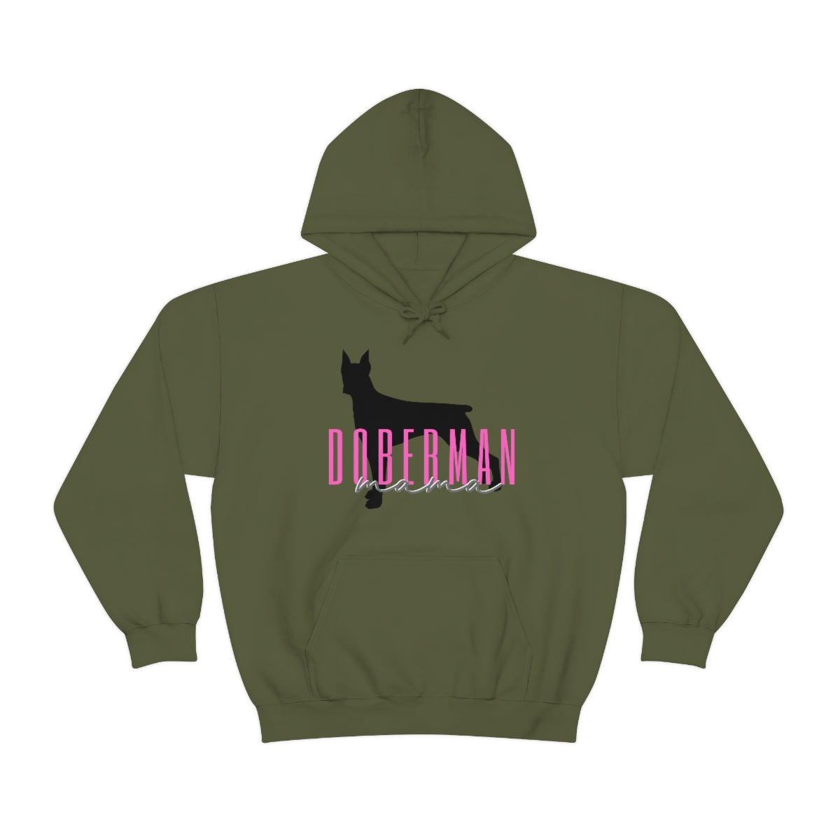 Doberman Mama Hoodie - Customizable