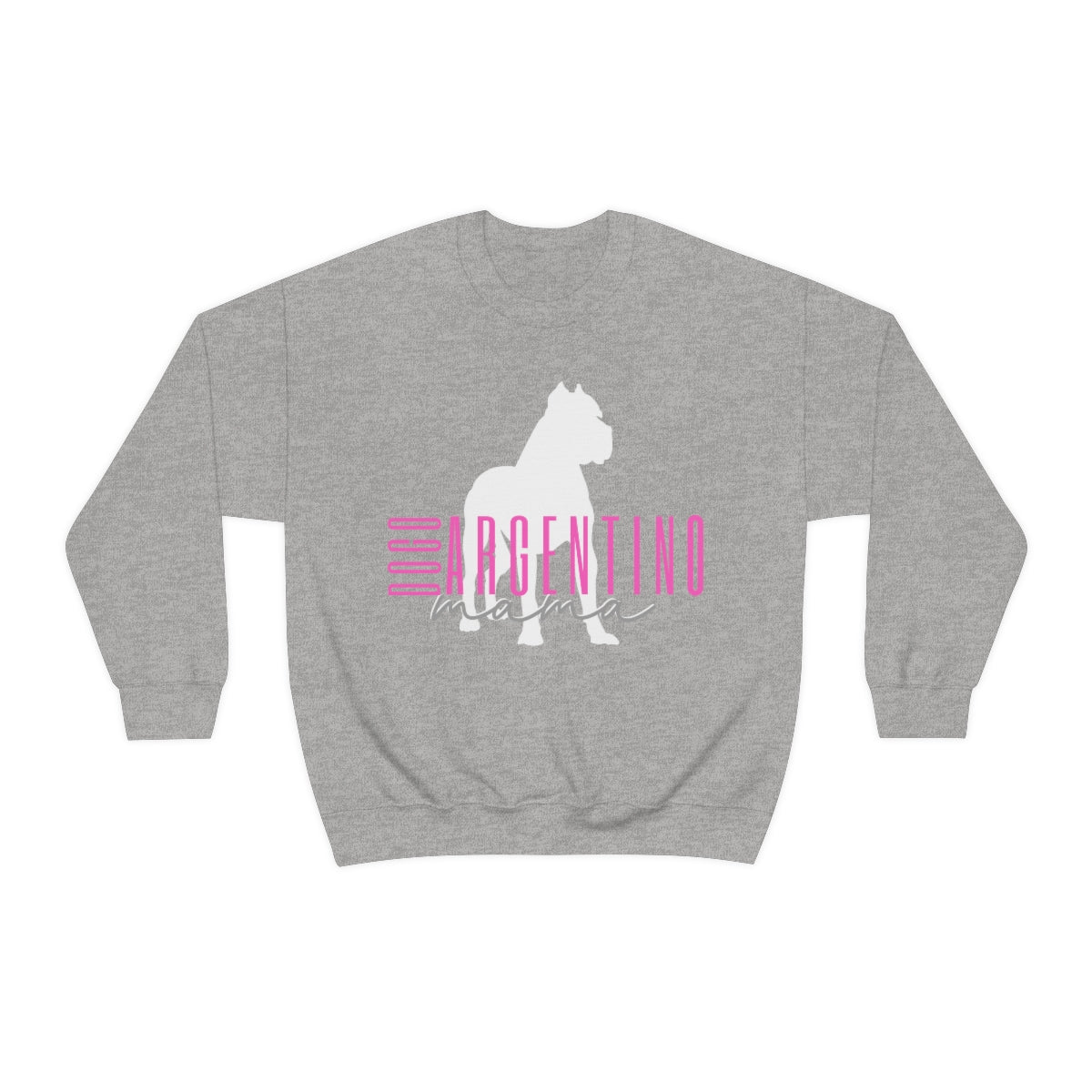 Dogo Argentino mama Crewneck Sweater - Customizable