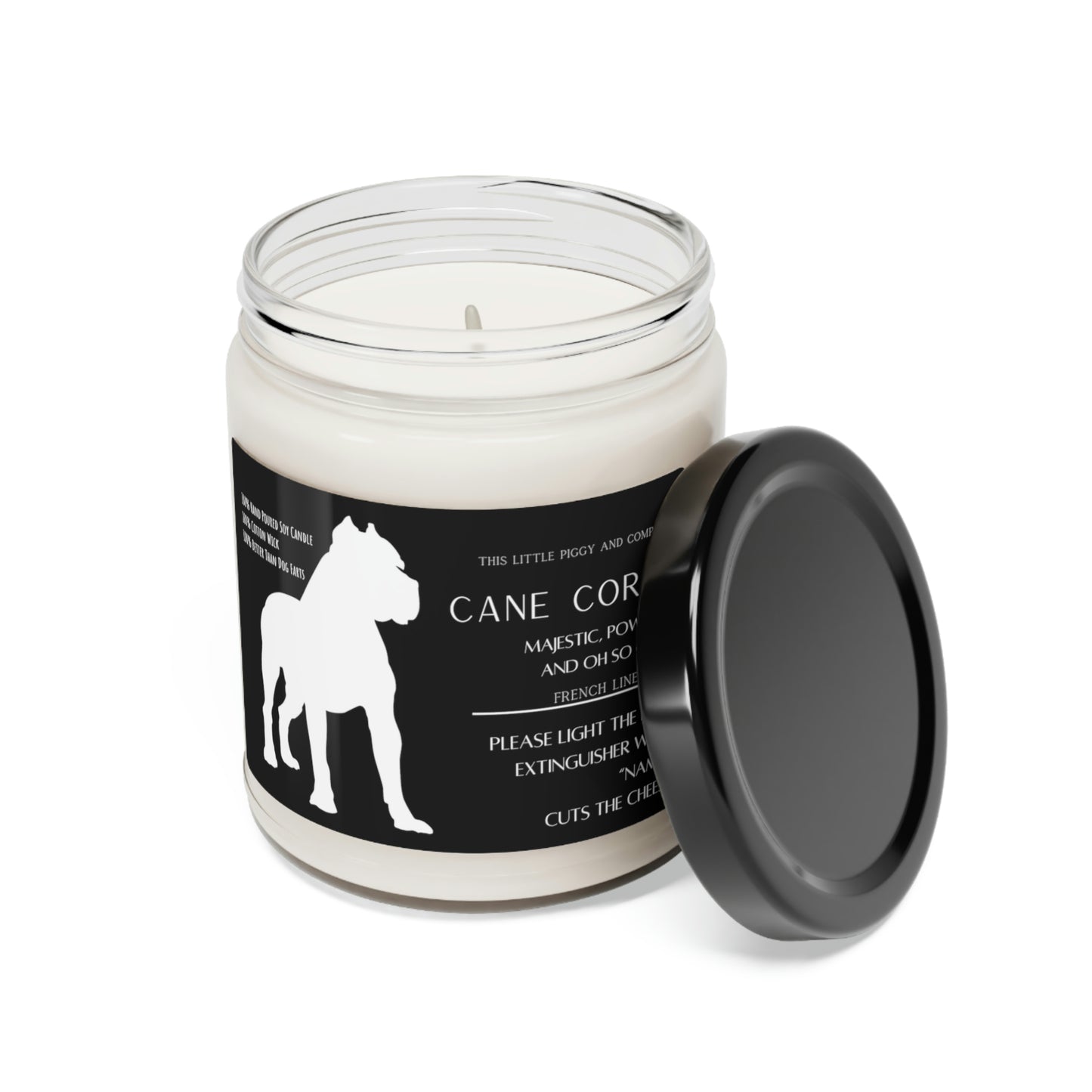 Custom Cane Corso Fart Extinguisher - 100% Soy Candle