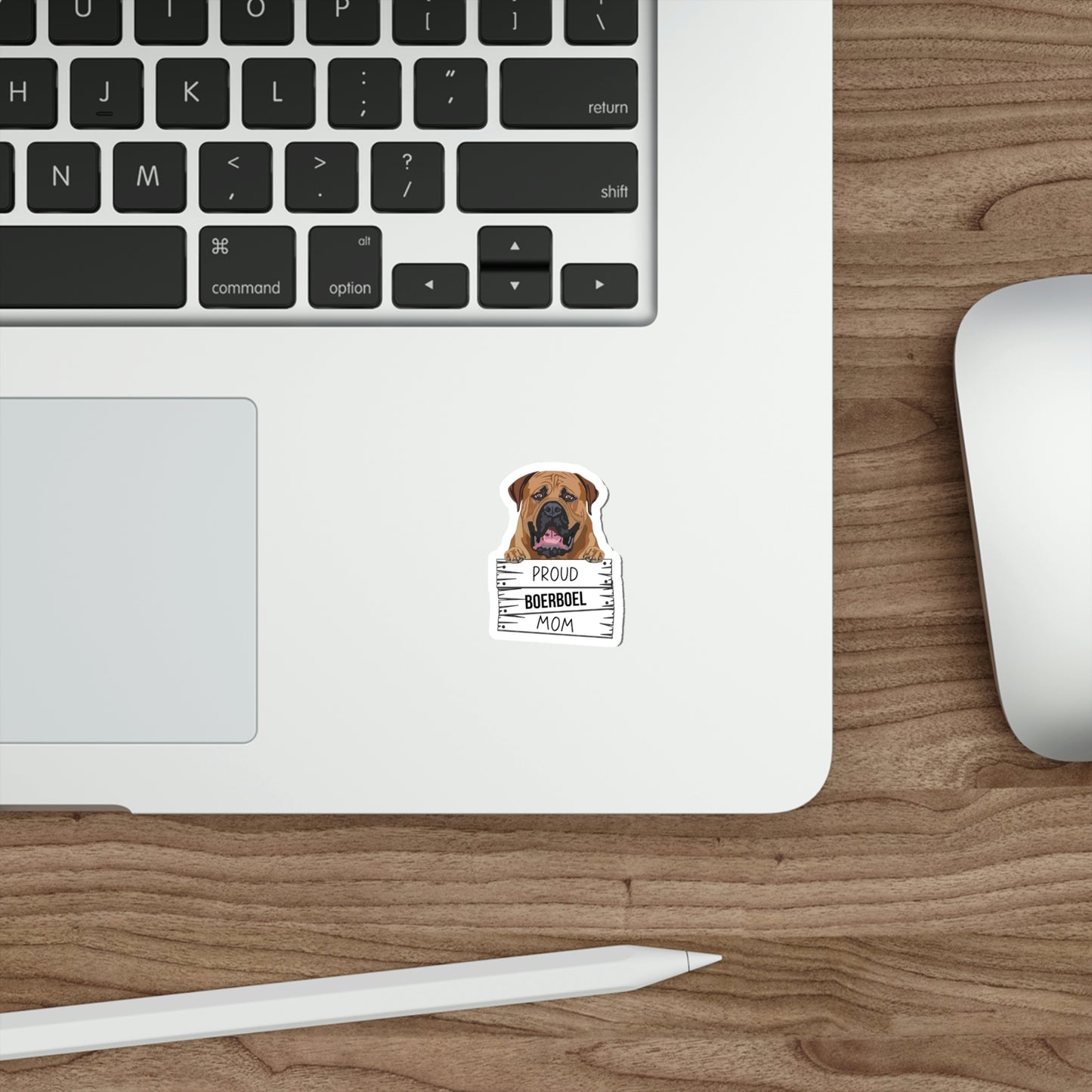 Boerboel Mom Die-Cut Stickers