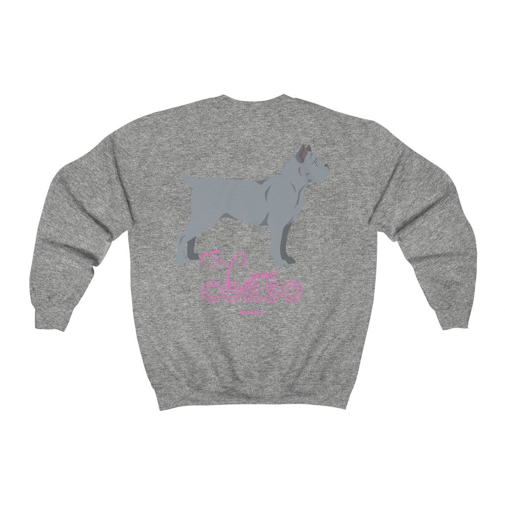 Grey Cane Corso Mama Sweatshirt | Italian Mastiff | Dog Lover | Dog Mama | Dog Lover | New Dog Mom | Mom Life | Dog Life | Dog T | Dog Shirt