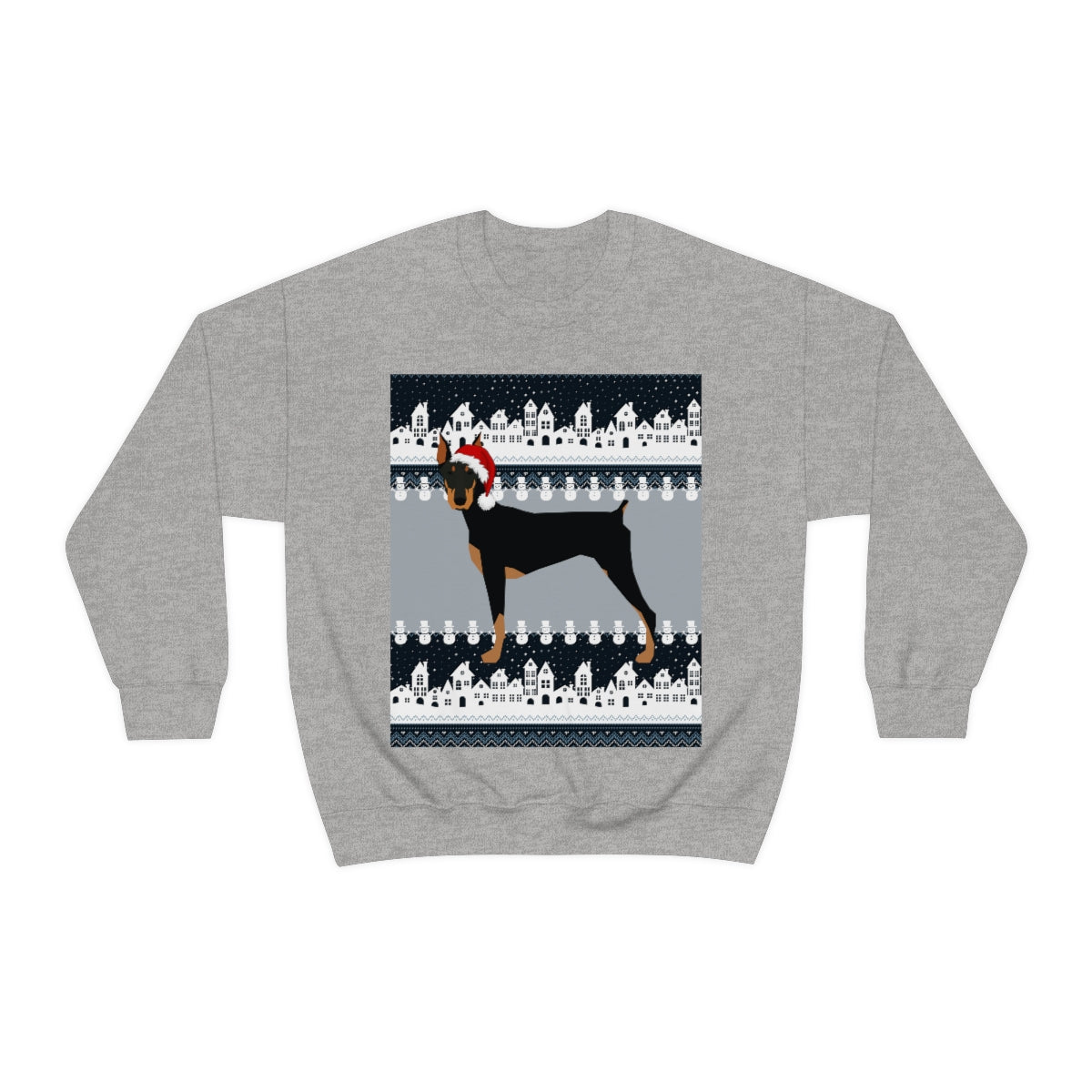 Doberman Pinscher Ugly Christmas Sweater