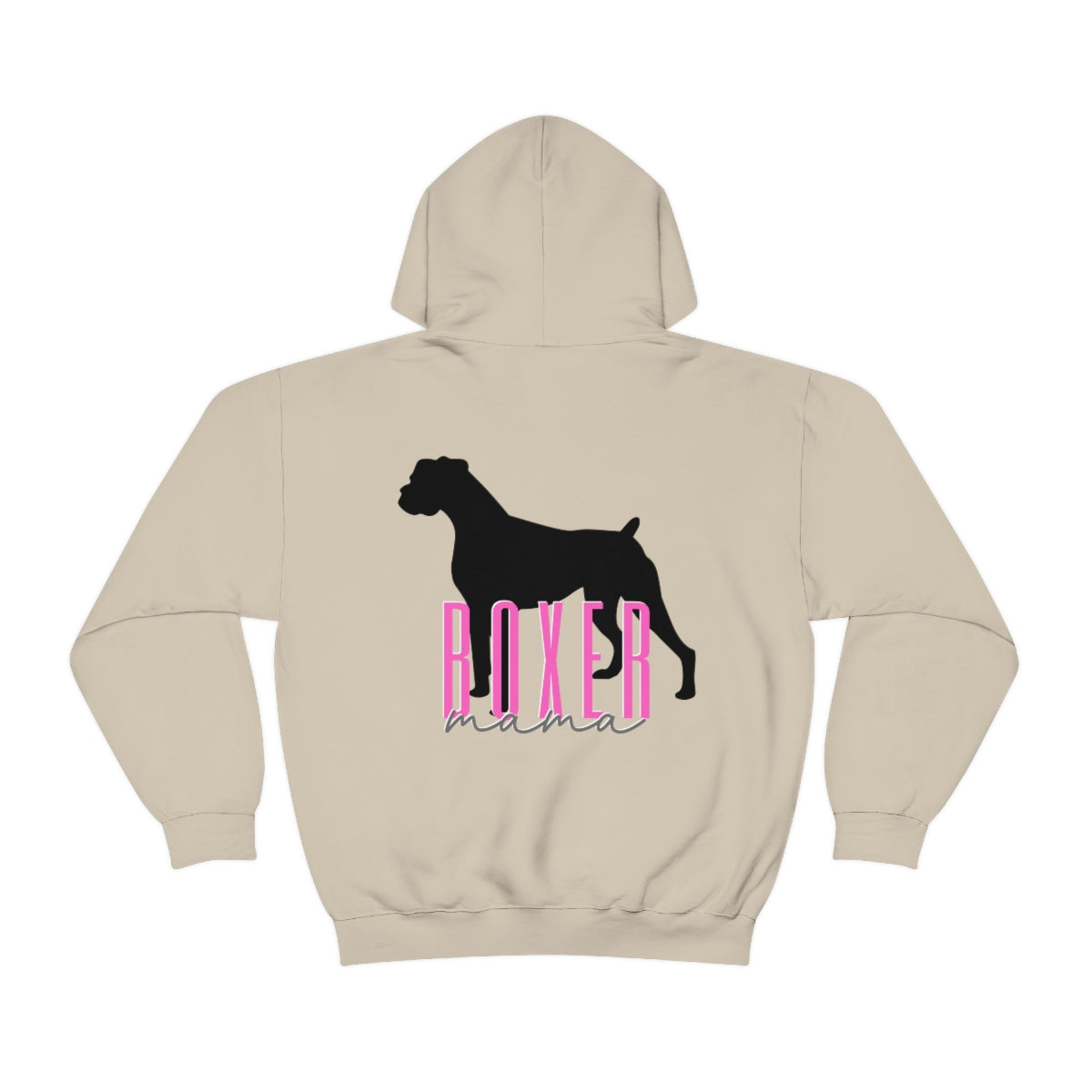 Boxer Mama Hoodie - Customizable