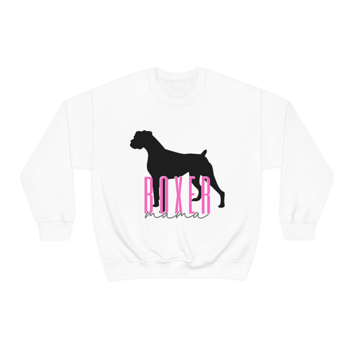 Boxer mama Crewneck Sweater - Customizable