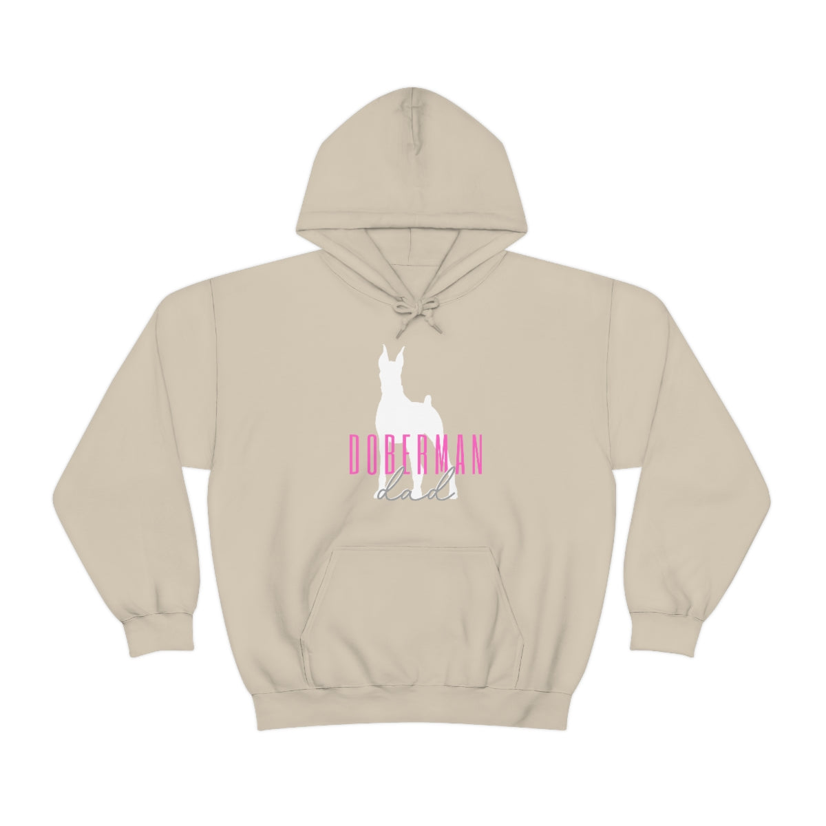 Doberman Dad Hoodie - Customizable