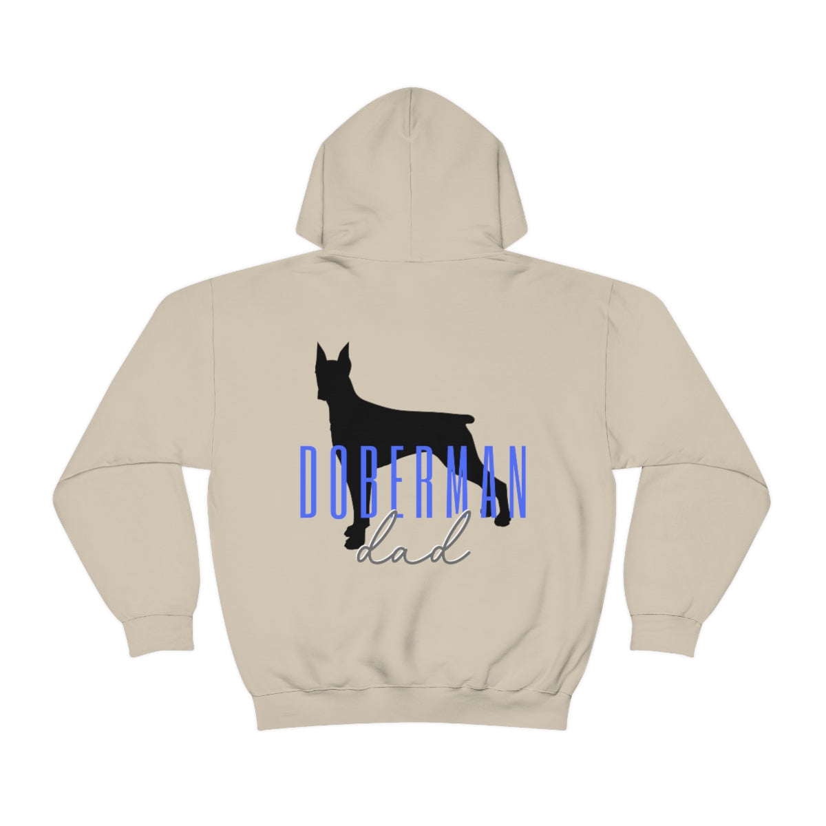 Doberman Dad Hoodie - Customizable