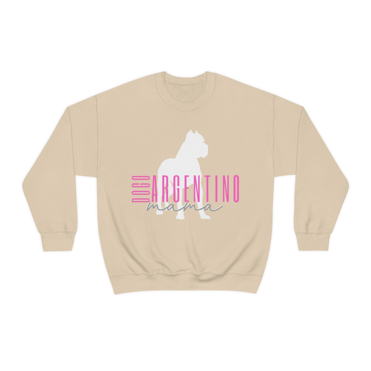 Dogo Argentino mama Crewneck Sweater - Customizable