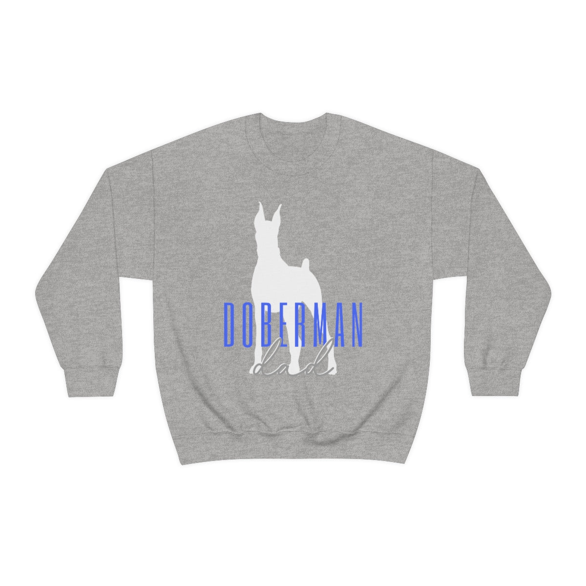 Doberman dad Crewneck Sweater - Customizable