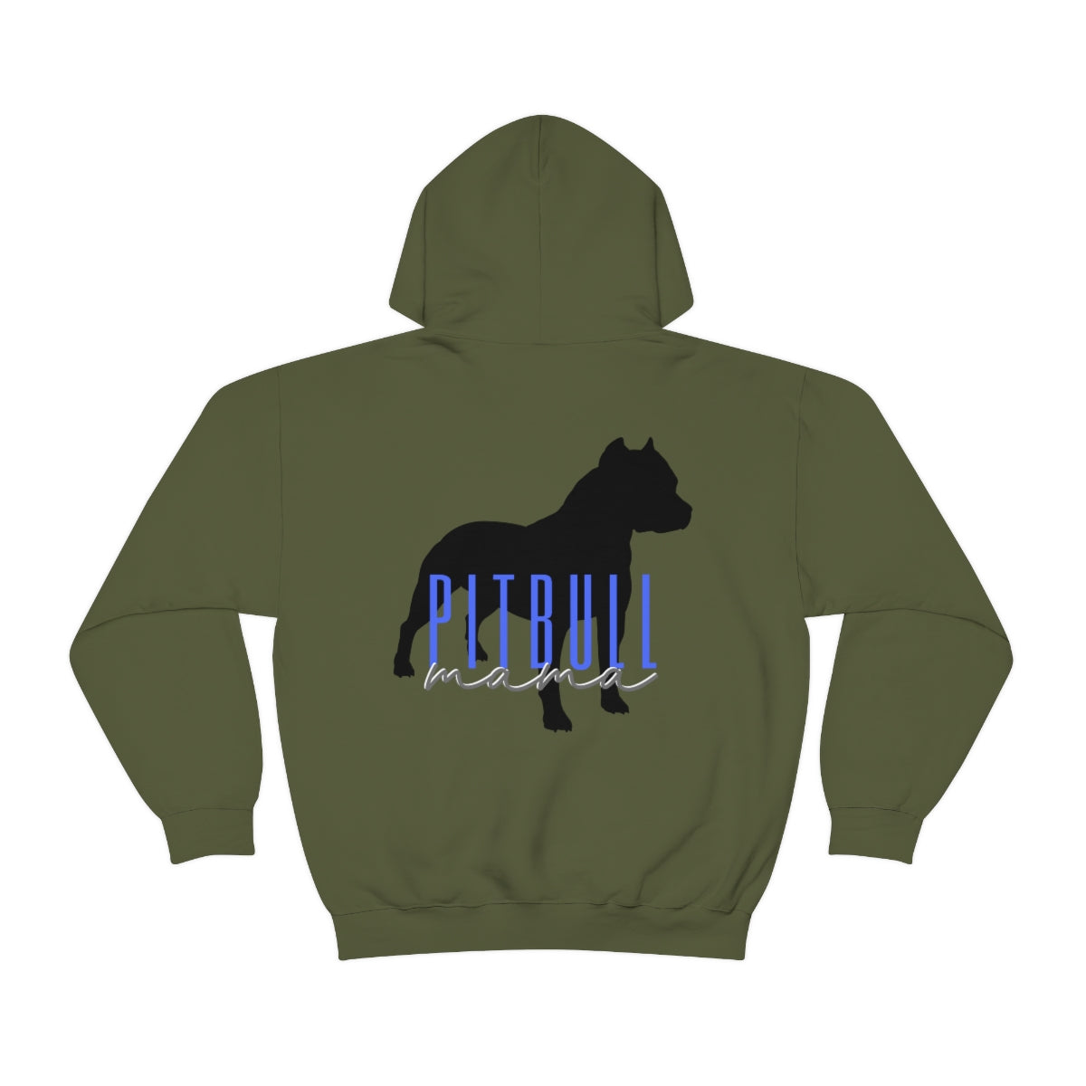 Pitbull Mama Hoodie - Cropped Ears