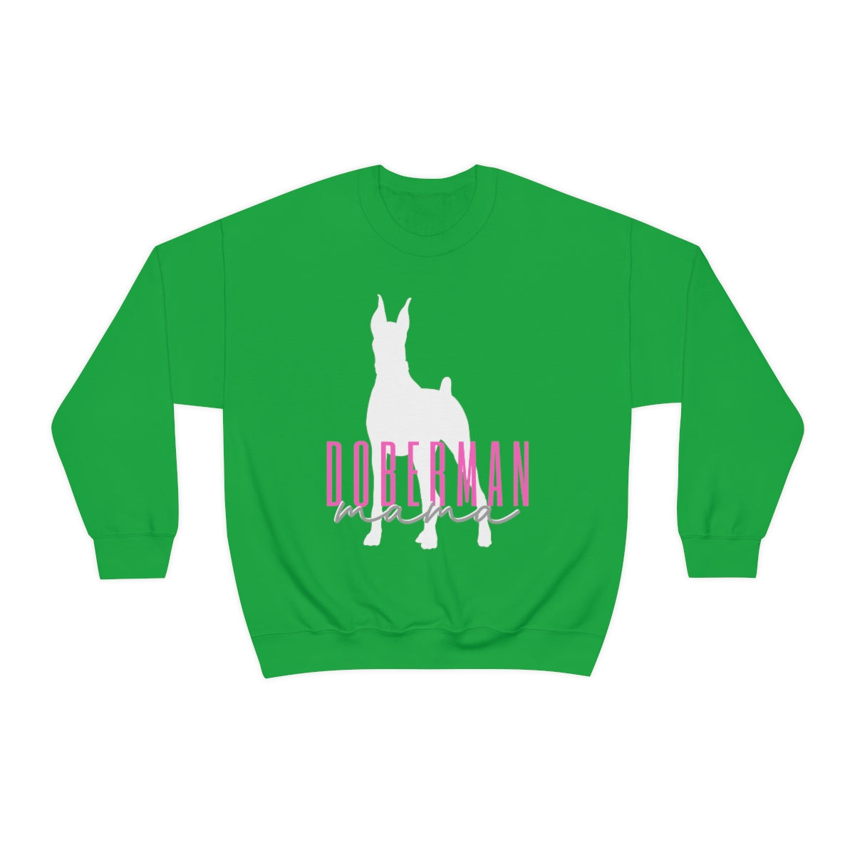 Doberman mama Crewneck Sweater - Customizable