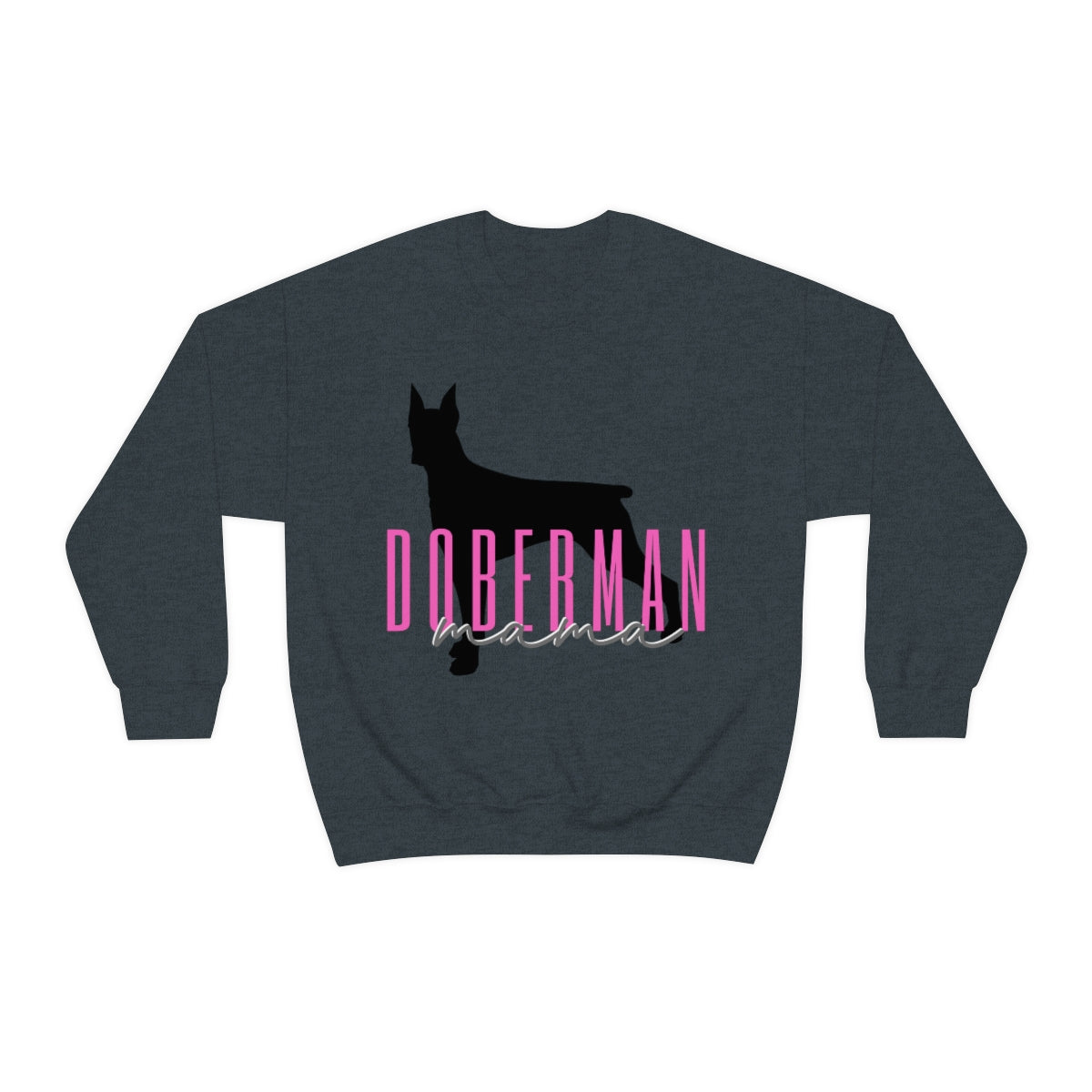 Doberman mama Crewneck Sweater - Customizable