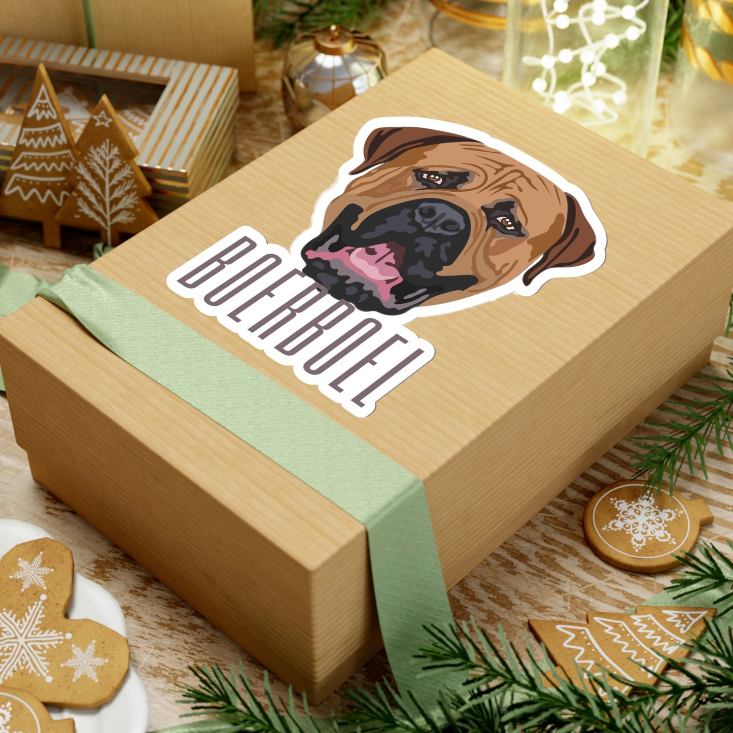 Boerboel Kiss-Cut Sticker