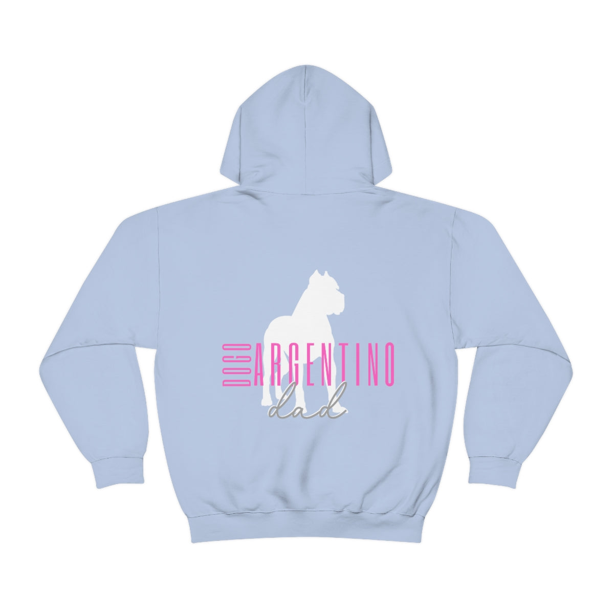 Dogo Argentino Dad Hoodie - Customizable