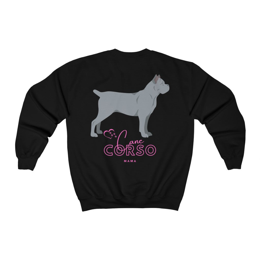 Grey Cane Corso Mama Sweatshirt | Italian Mastiff | Dog Lover | Dog Mama | Dog Lover | New Dog Mom | Mom Life | Dog Life | Dog T | Dog Shirt