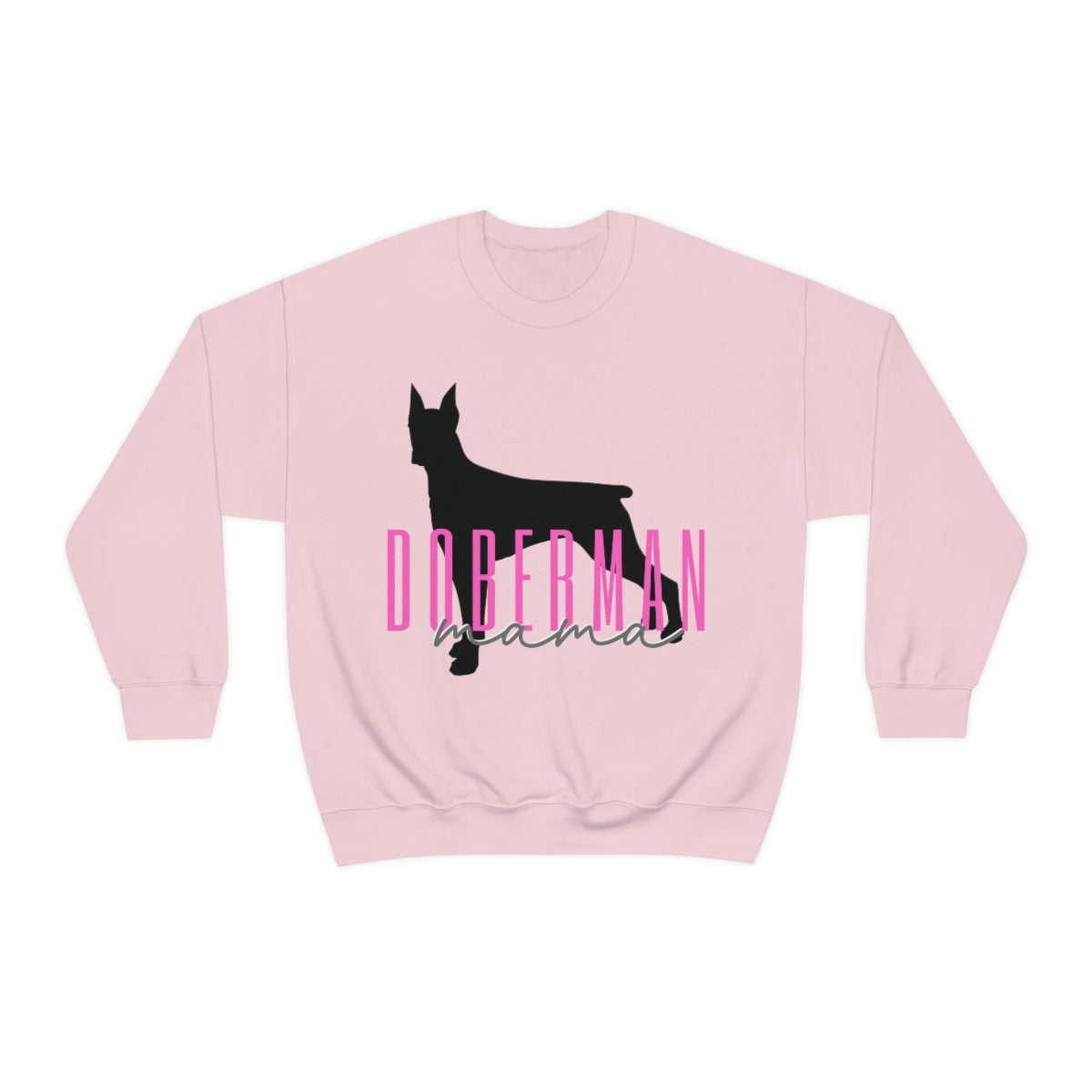 Doberman mama Crewneck Sweater - Customizable