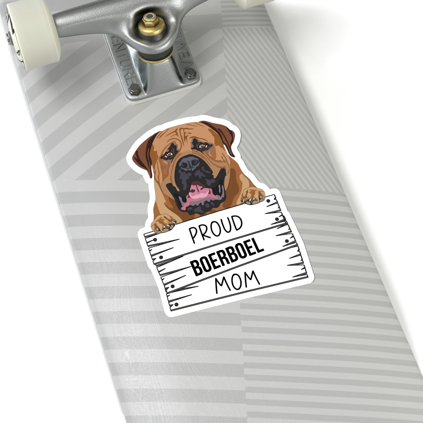 Boerboel Mom Kiss-Cut Stickers