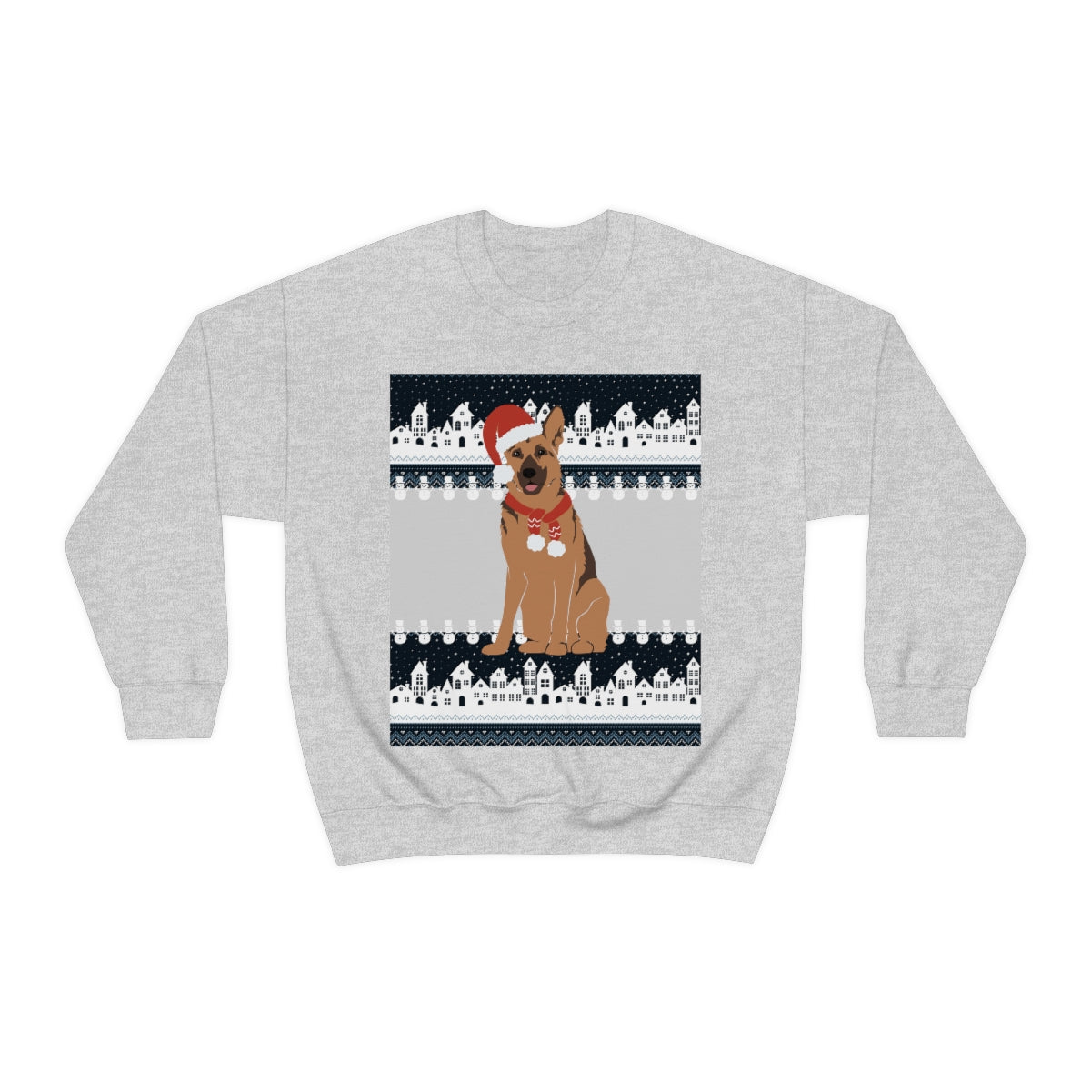 German Shepard Ugly Christmas Sweater