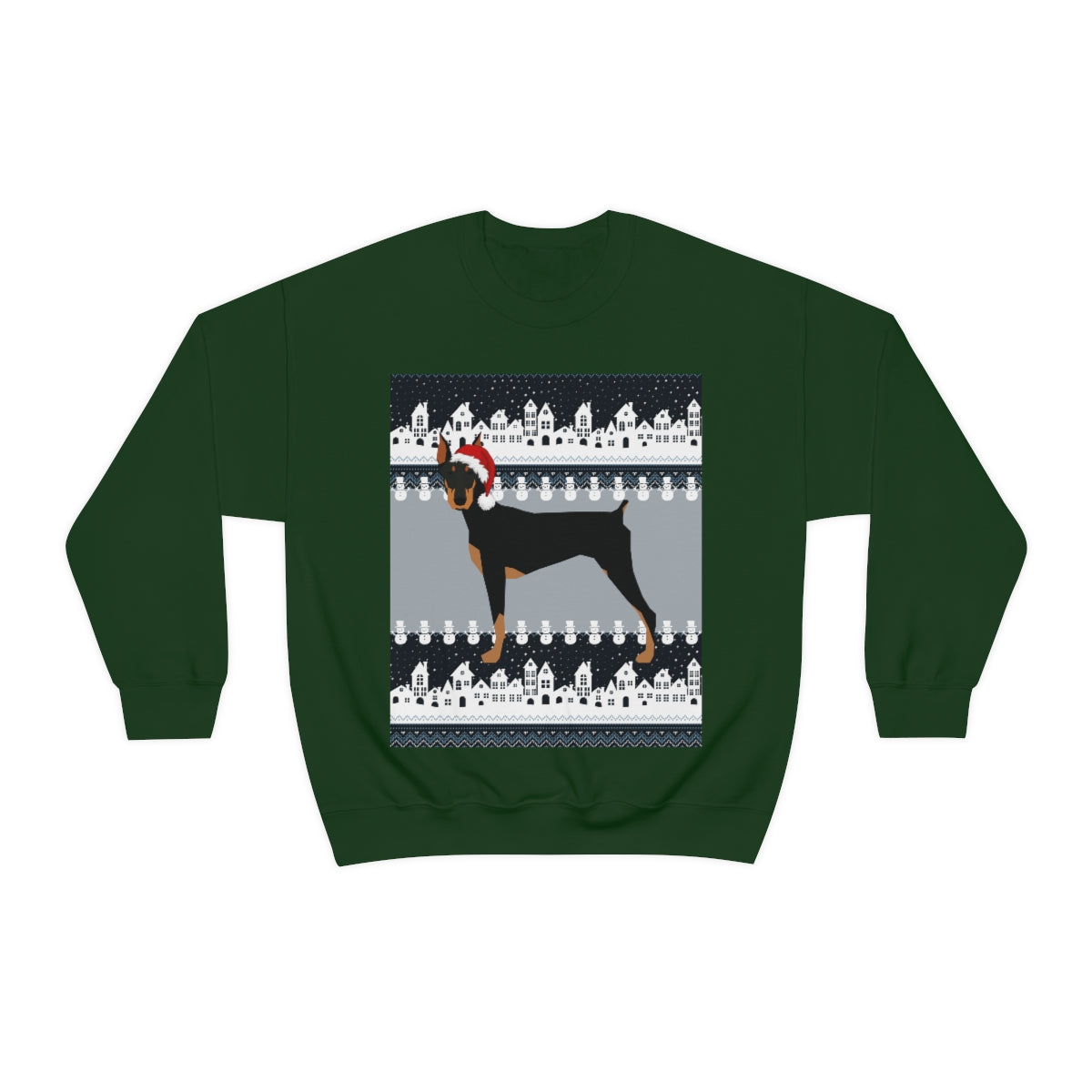 Doberman Pinscher Ugly Christmas Sweater Doberman Christmas