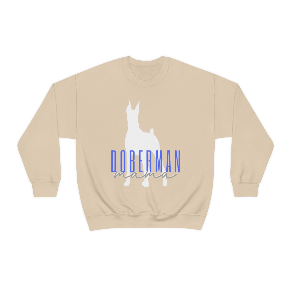 Doberman mama Crewneck Sweater - Customizable