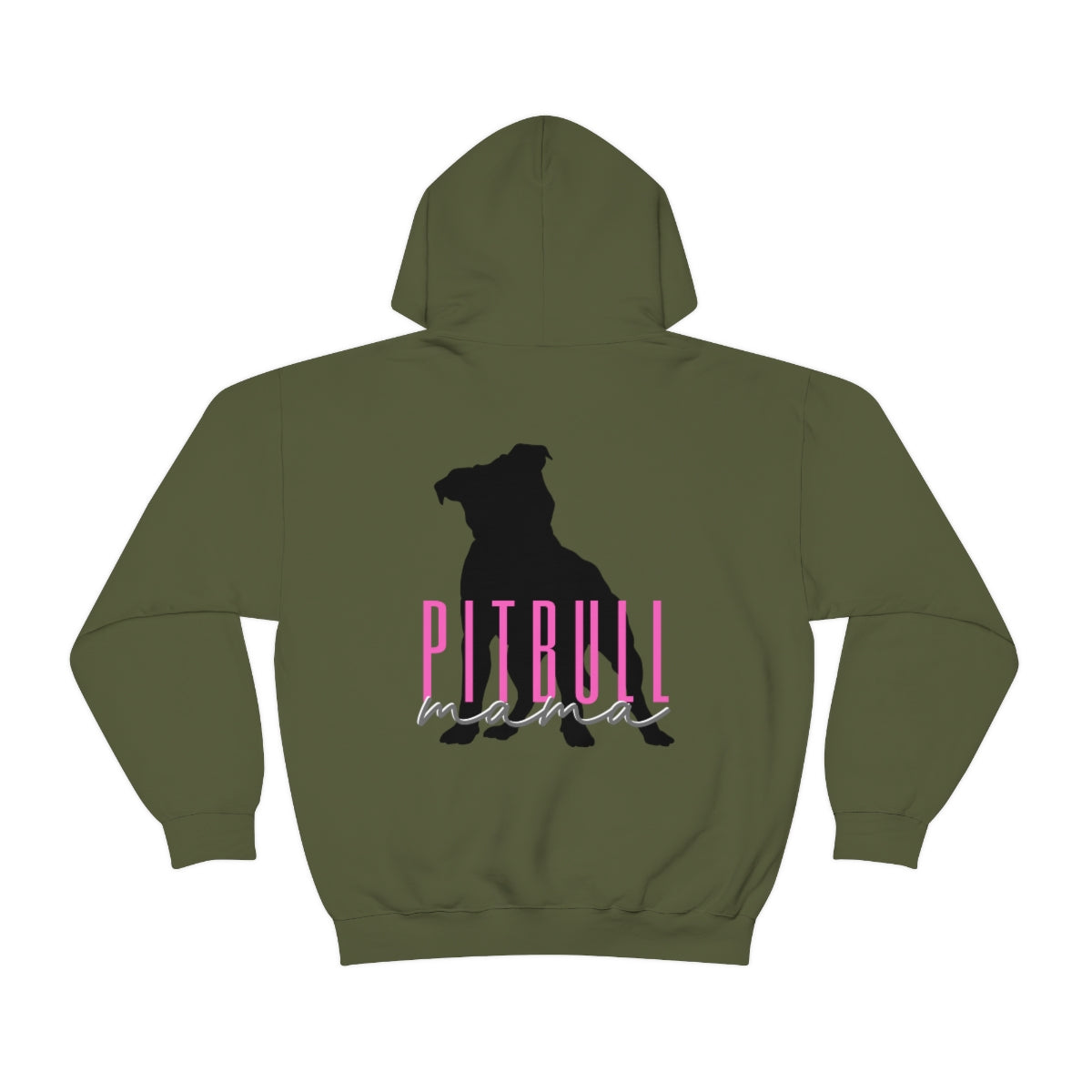 Pitbull Mama Hoodie - Customizable