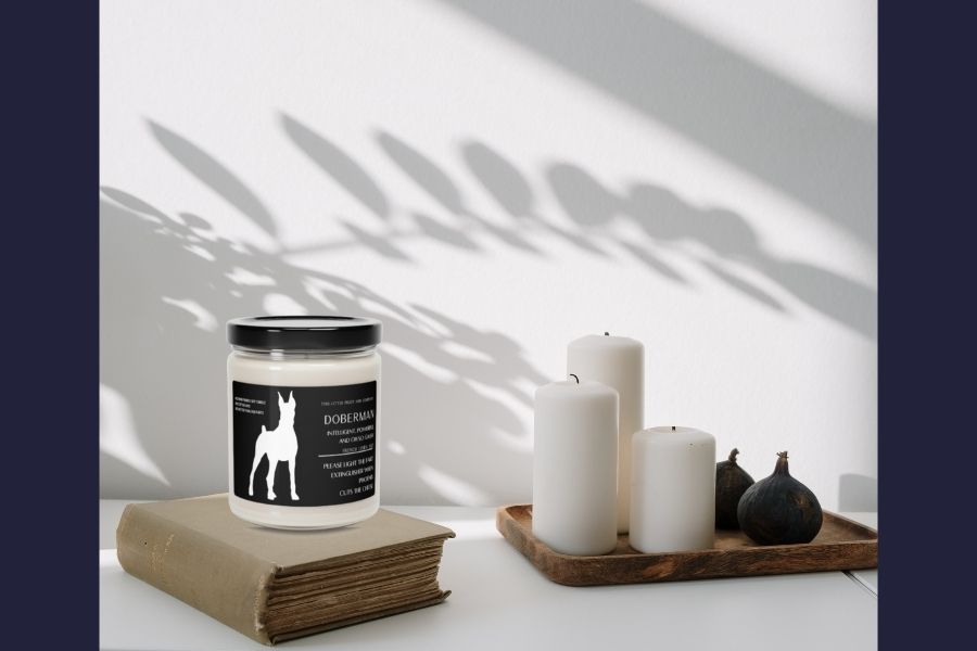 Doberman Gifts,Doberman Candle,Doberman Mom,Doberman Dad,Doberman Owner,Doberman Farts,Doberman Fart Candle,Doberman Decor,Dog Candle,Dog Mom,Dog Gift,Doberman Humor,Funny Dog Gifts