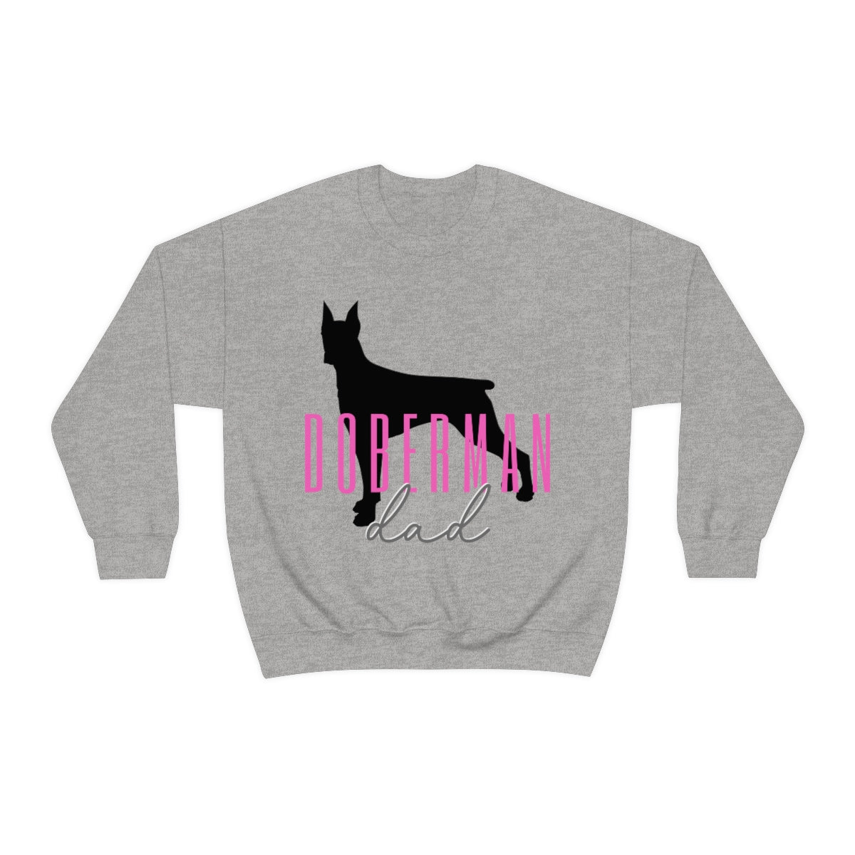 Doberman dad Crewneck Sweater - Customizable