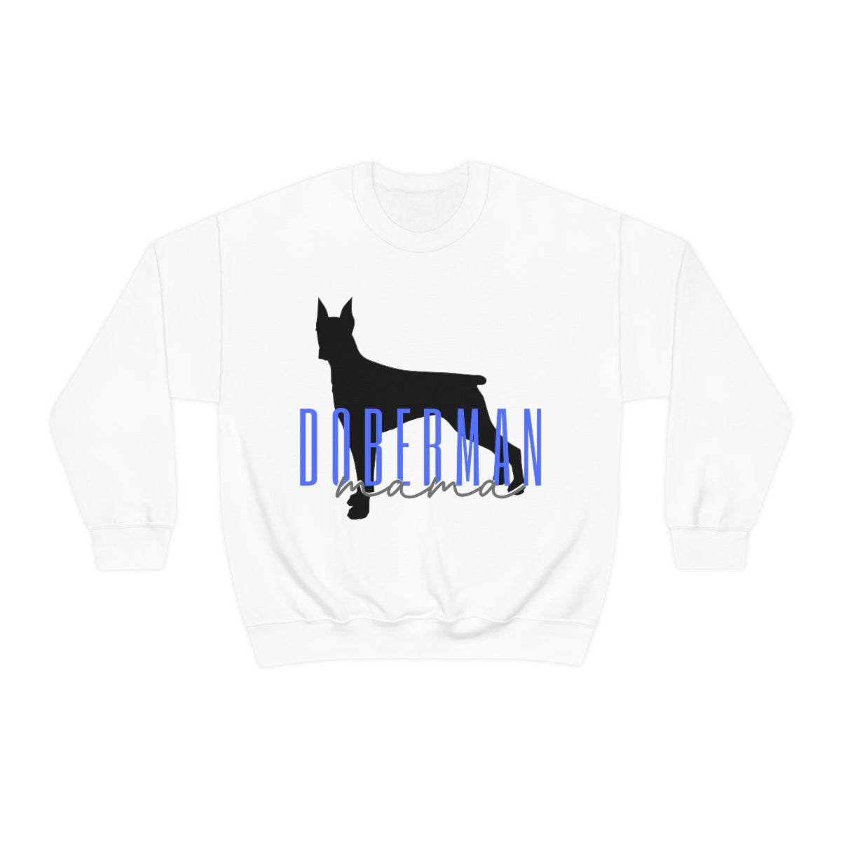 Doberman mama Crewneck Sweater - Customizable