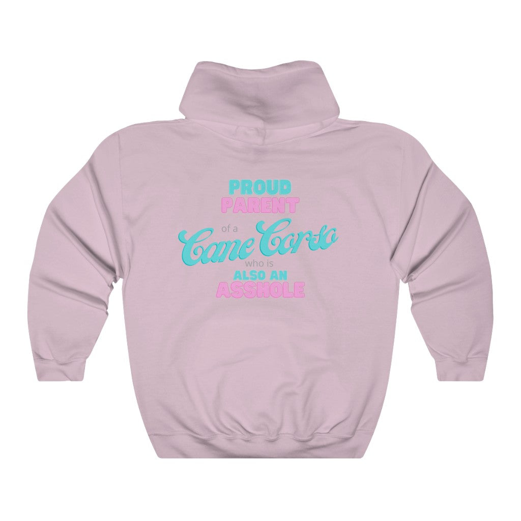 Parent of a Cane Corso who is also an Asshole Hoodie | Dog Mom Sweater | Dog Dad Hoodie | New Dog Gift | Cane Corso Lover | swearing