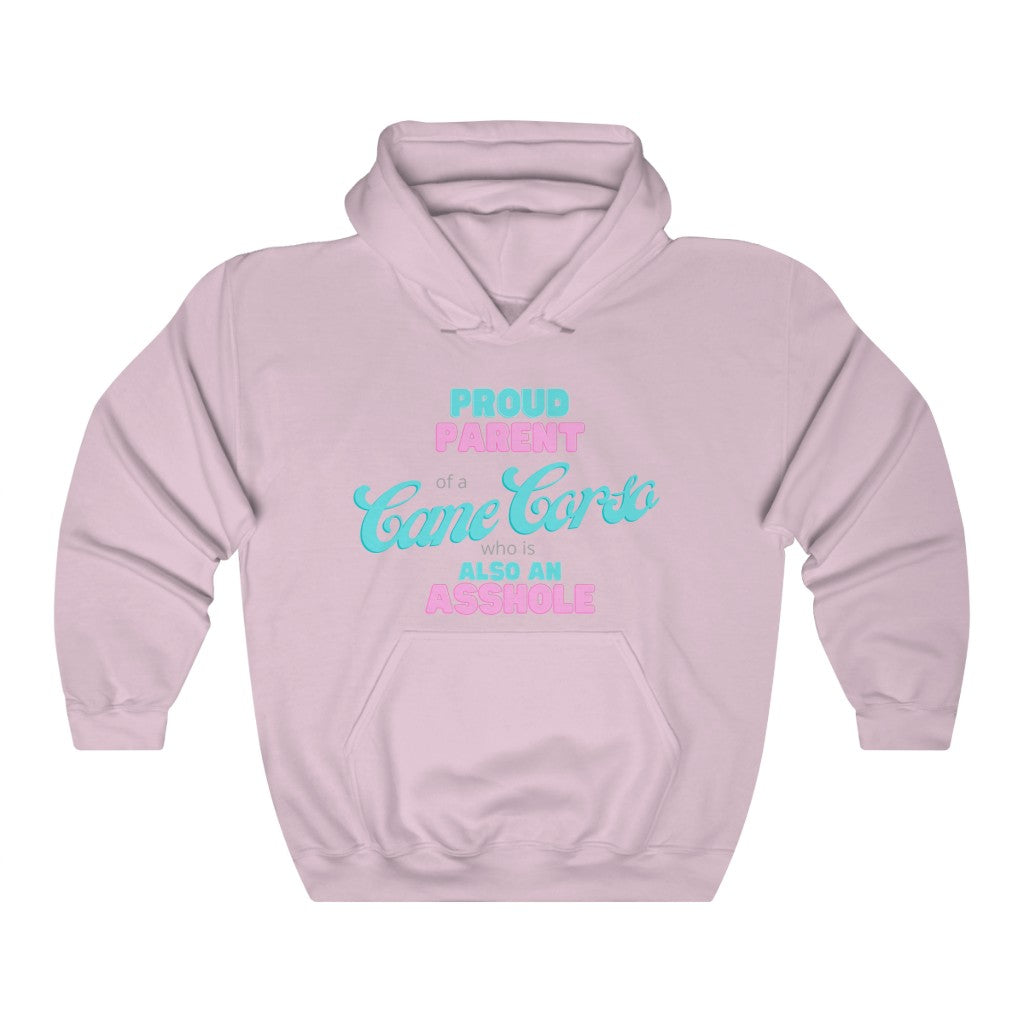 Parent of Cane Corso Asshole Hoodie | Dog Mom Sweater | Dog Dad Hoodie | New Dog Gift | New Puppy Gift | Cane Corso Lover | swearing