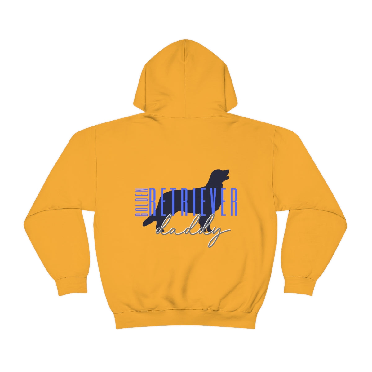 Custom Golden Retriever Daddy Hoodie - Customizable