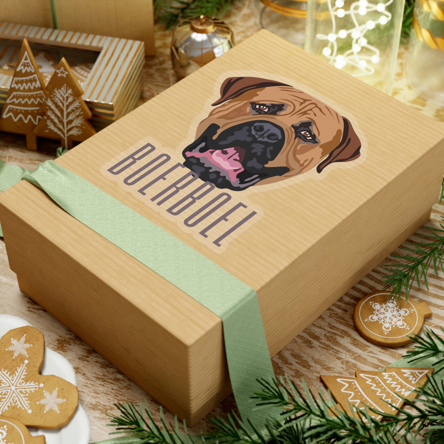 Boerboel Kiss-Cut Sticker