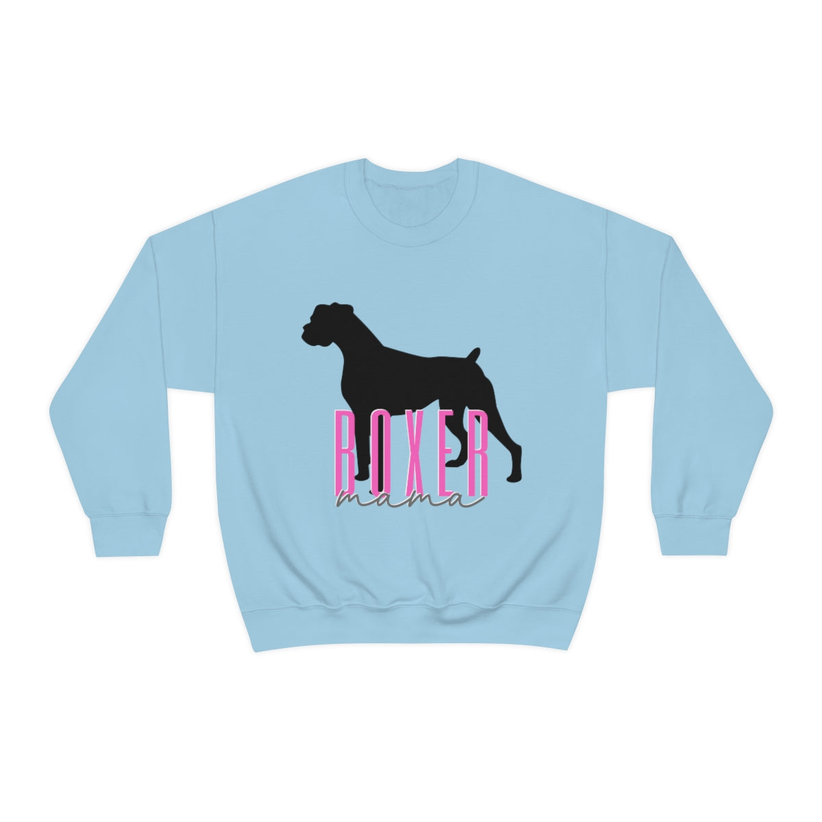 Boxer mama Crewneck Sweater - Customizable