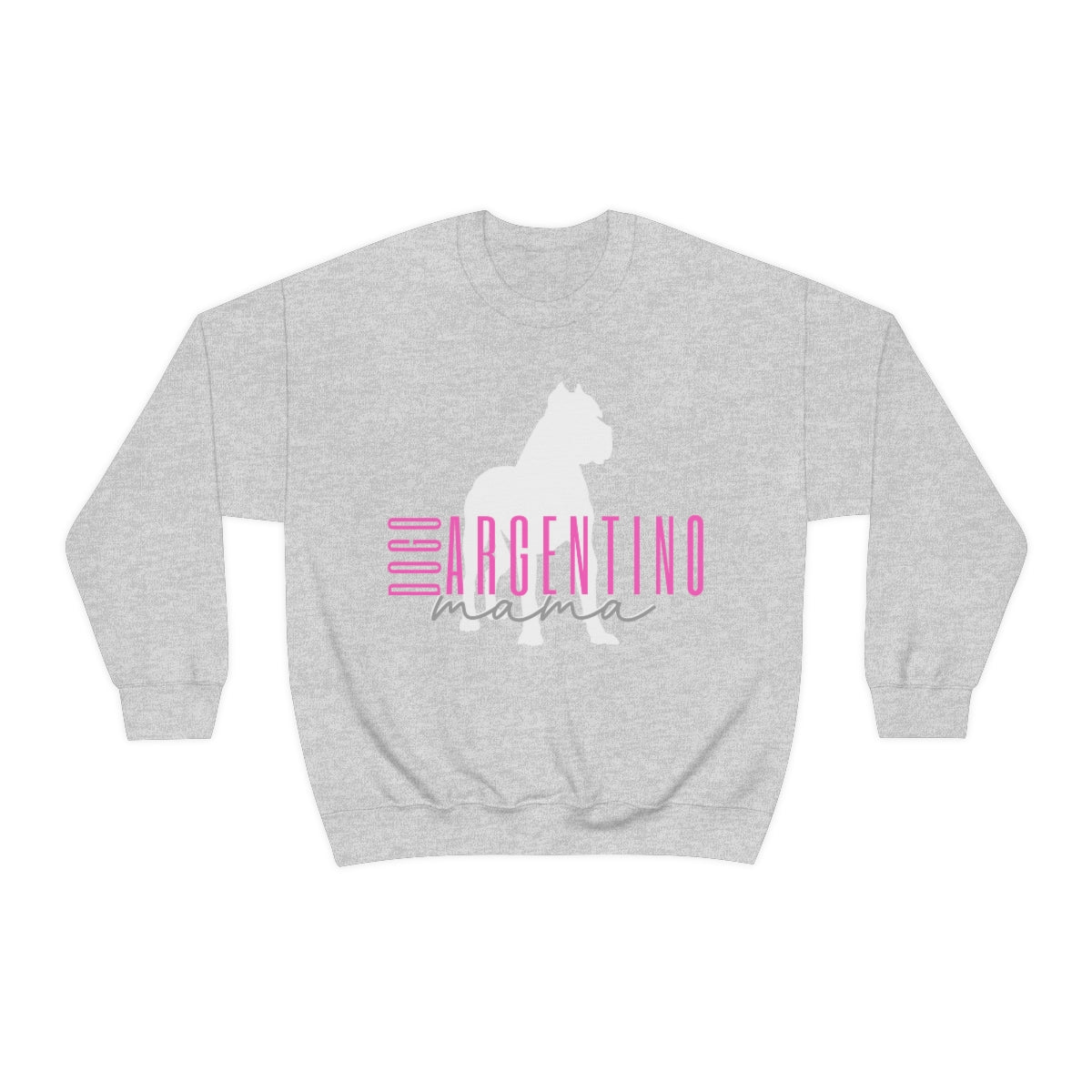 Dogo Argentino mama Crewneck Sweater - Customizable