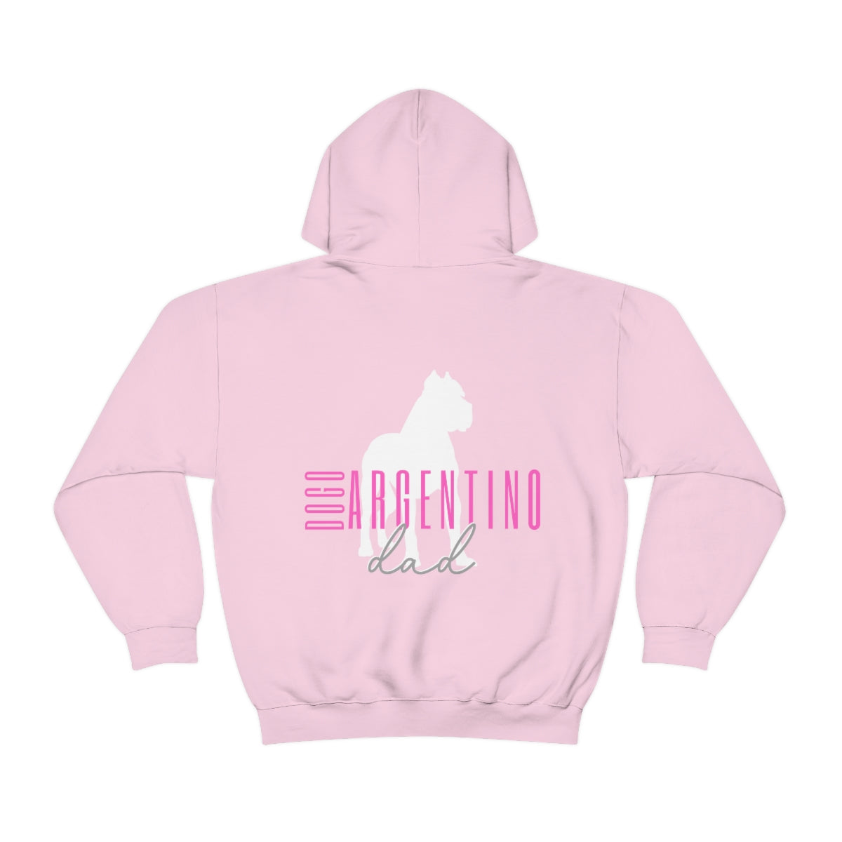 Dogo Argentino Dad Hoodie - Customizable