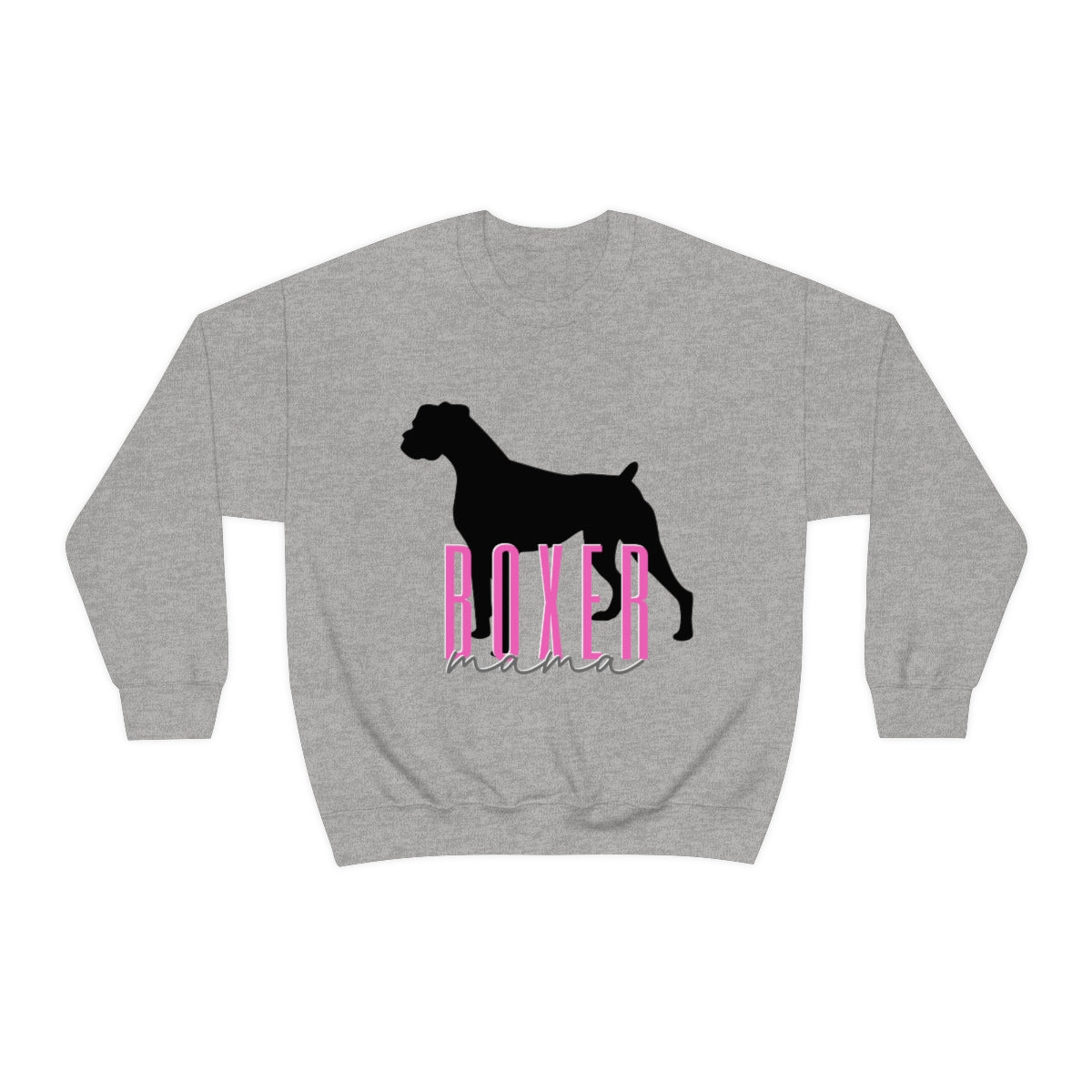 Boxer mama Crewneck Sweater - Customizable