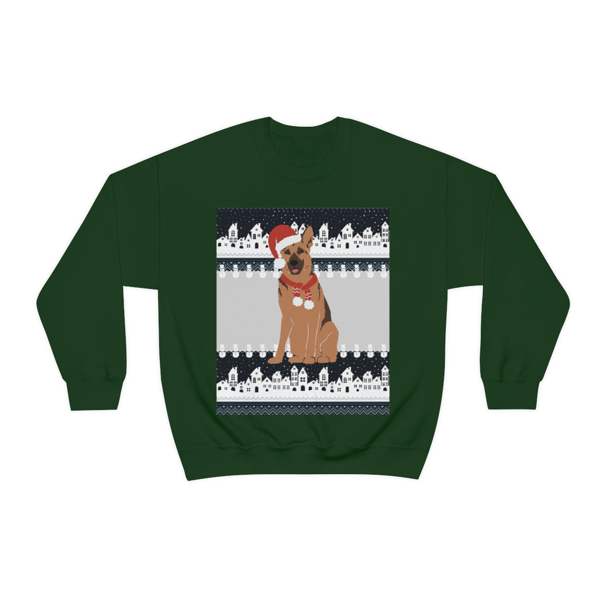 German Shepard Ugly Christmas Sweater