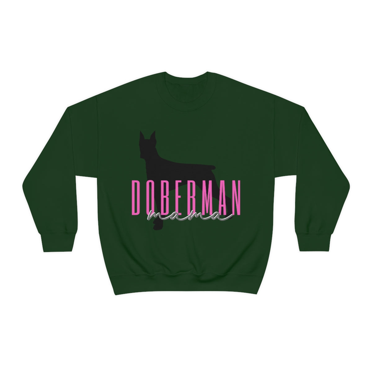 Doberman mama Crewneck Sweater - Customizable