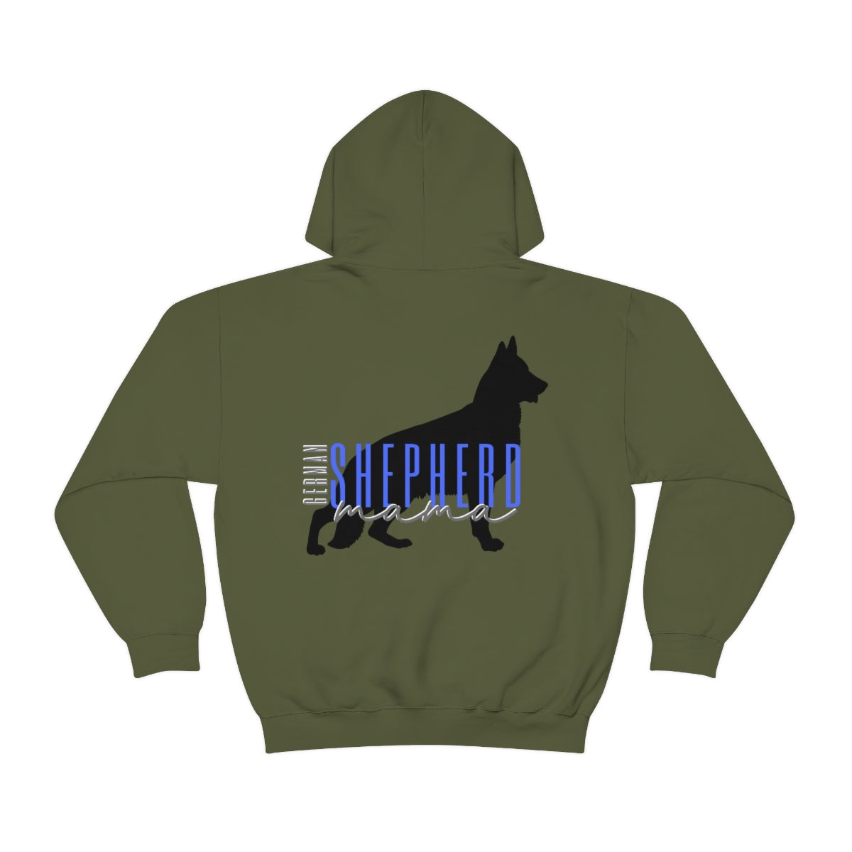 German Shepherd Mama Hoodie - Customizable