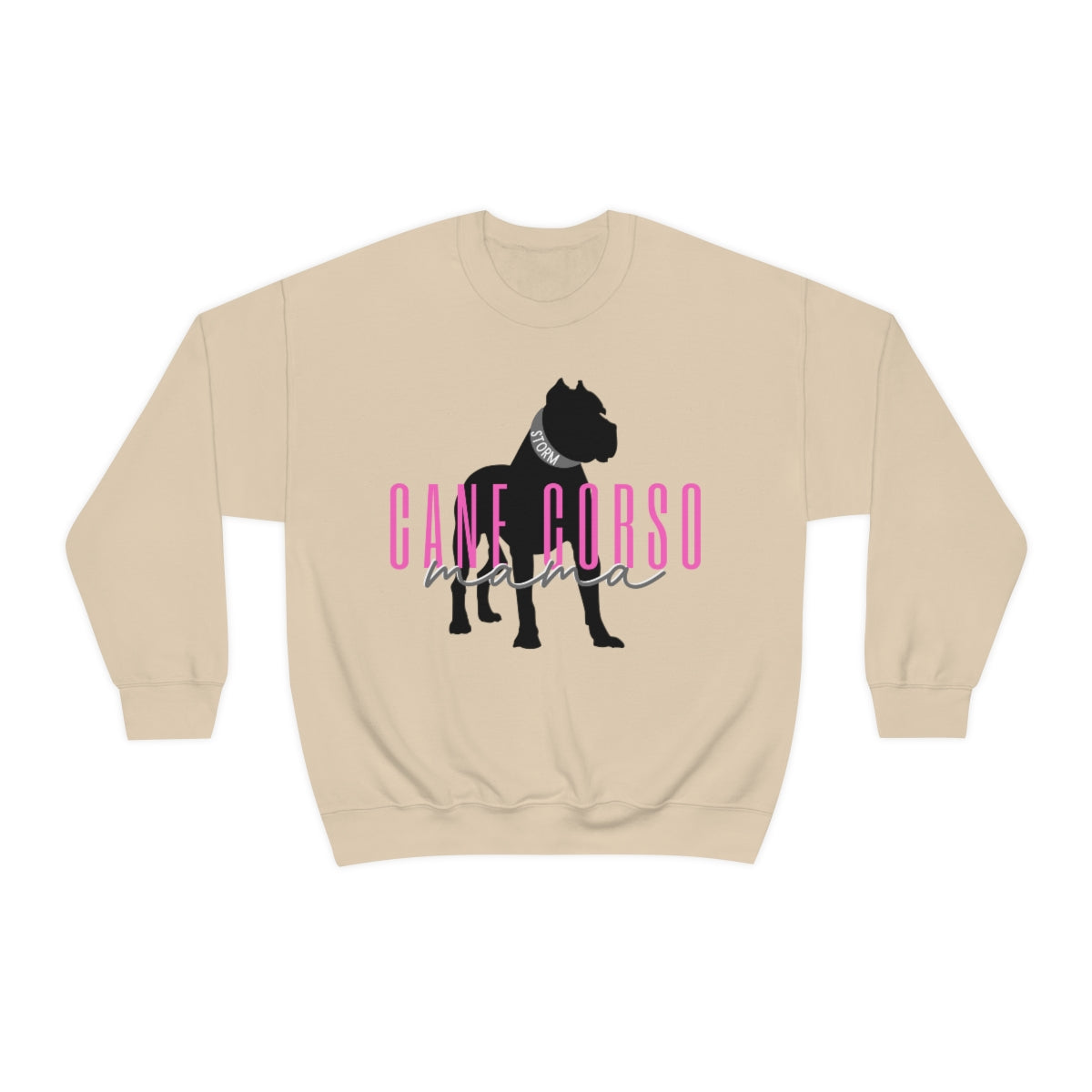 Cane Corso Mama Crewneck Sweatshirt - Customizable