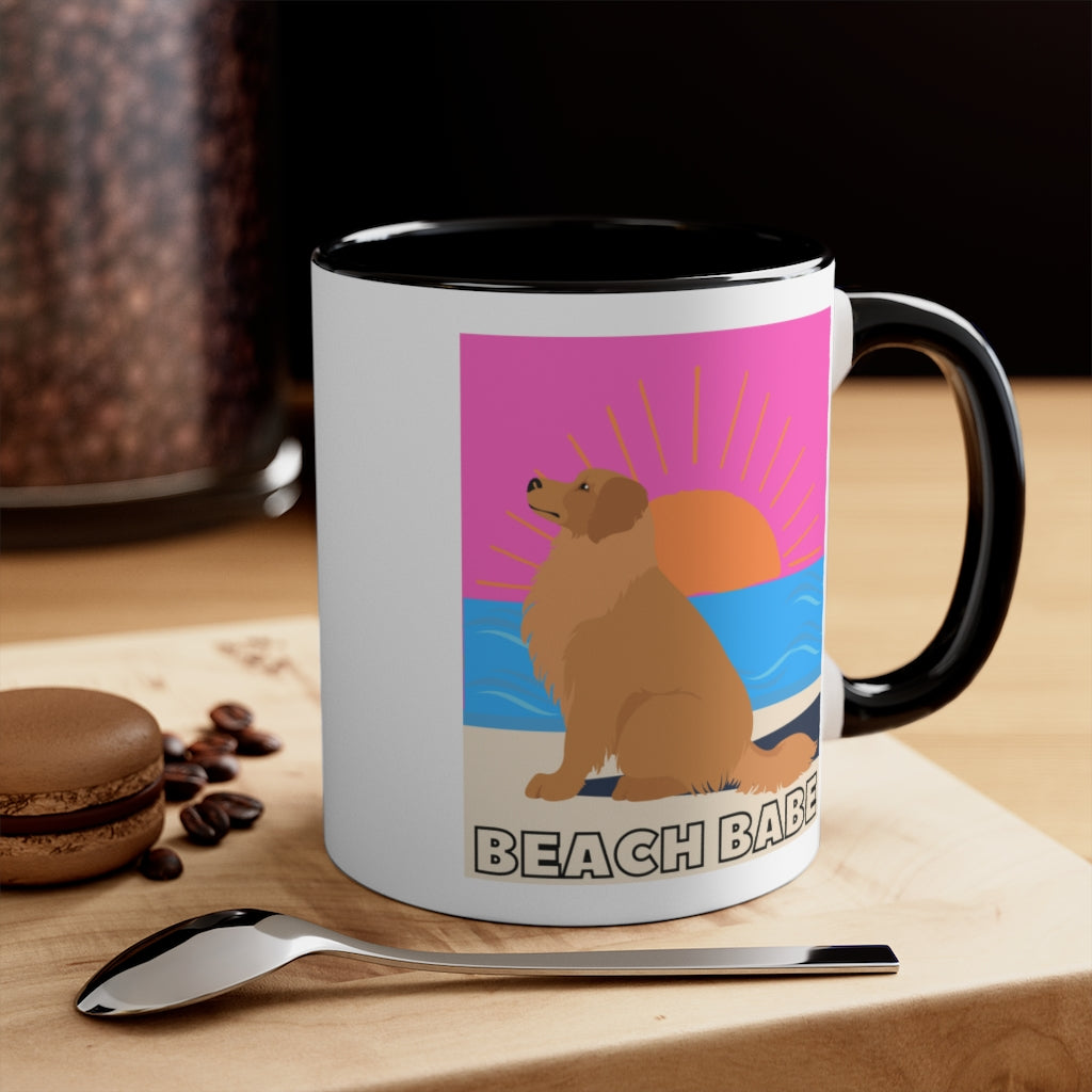 Beach Babe Golden Retriever Mug | Goldie Cup | Dog Mug | Gift For Dog Mom | Gift For Dog Dad | New Dog Parent | Viral Dog | Retriever Lover